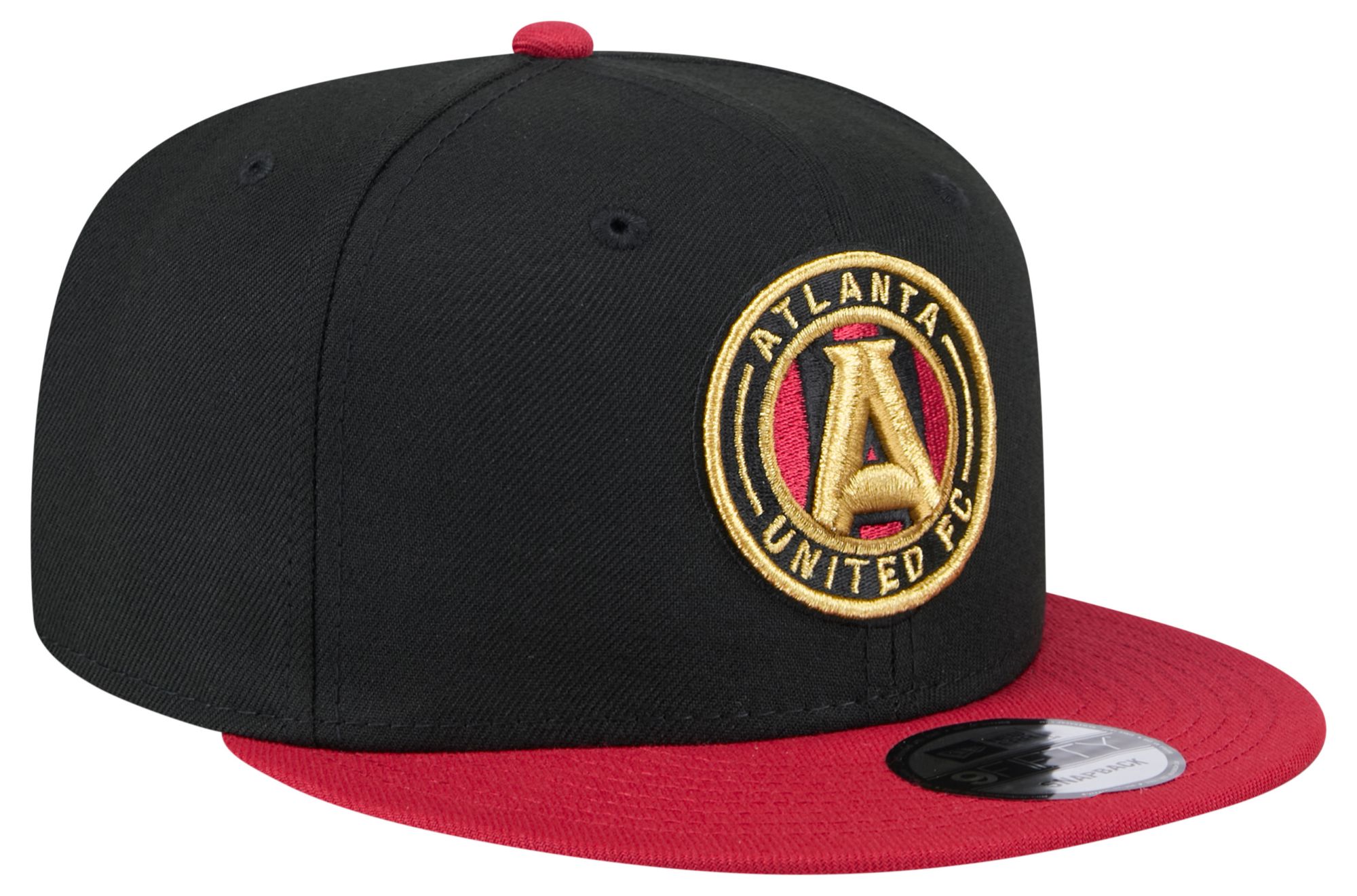 New Era Adult Atlanta United Black Logo 9Fifty Adjustable Hat product image