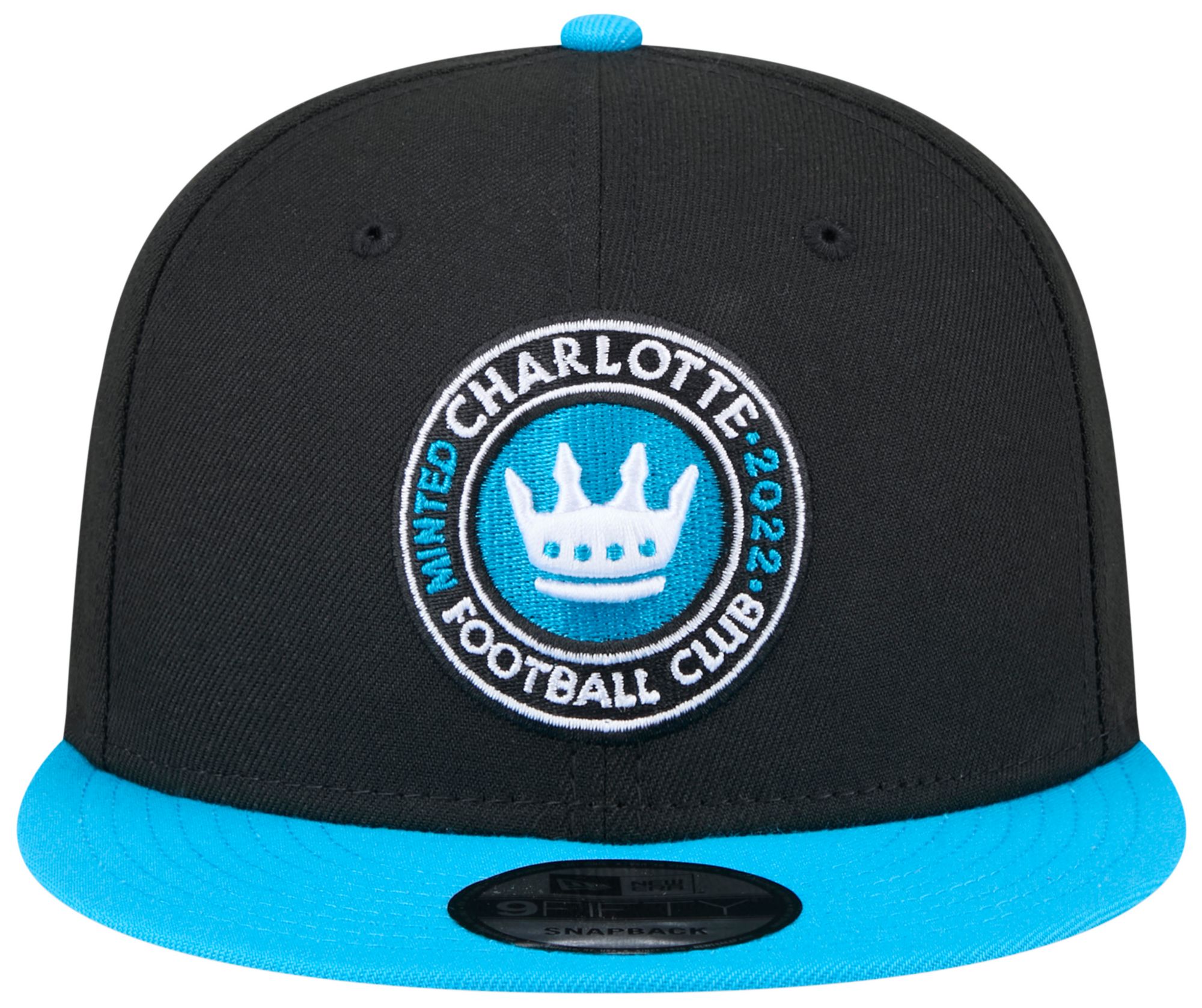 New Era Adult Charlotte FC Black Logo 9Fifty Adjustable Hat product image