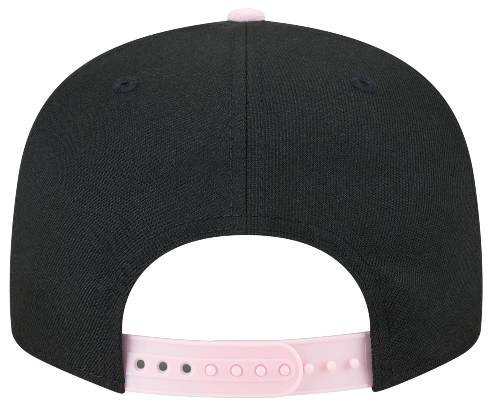 New Era Adult Inter Miami CF Black Logo 9Fifty Adjustable Hat product image