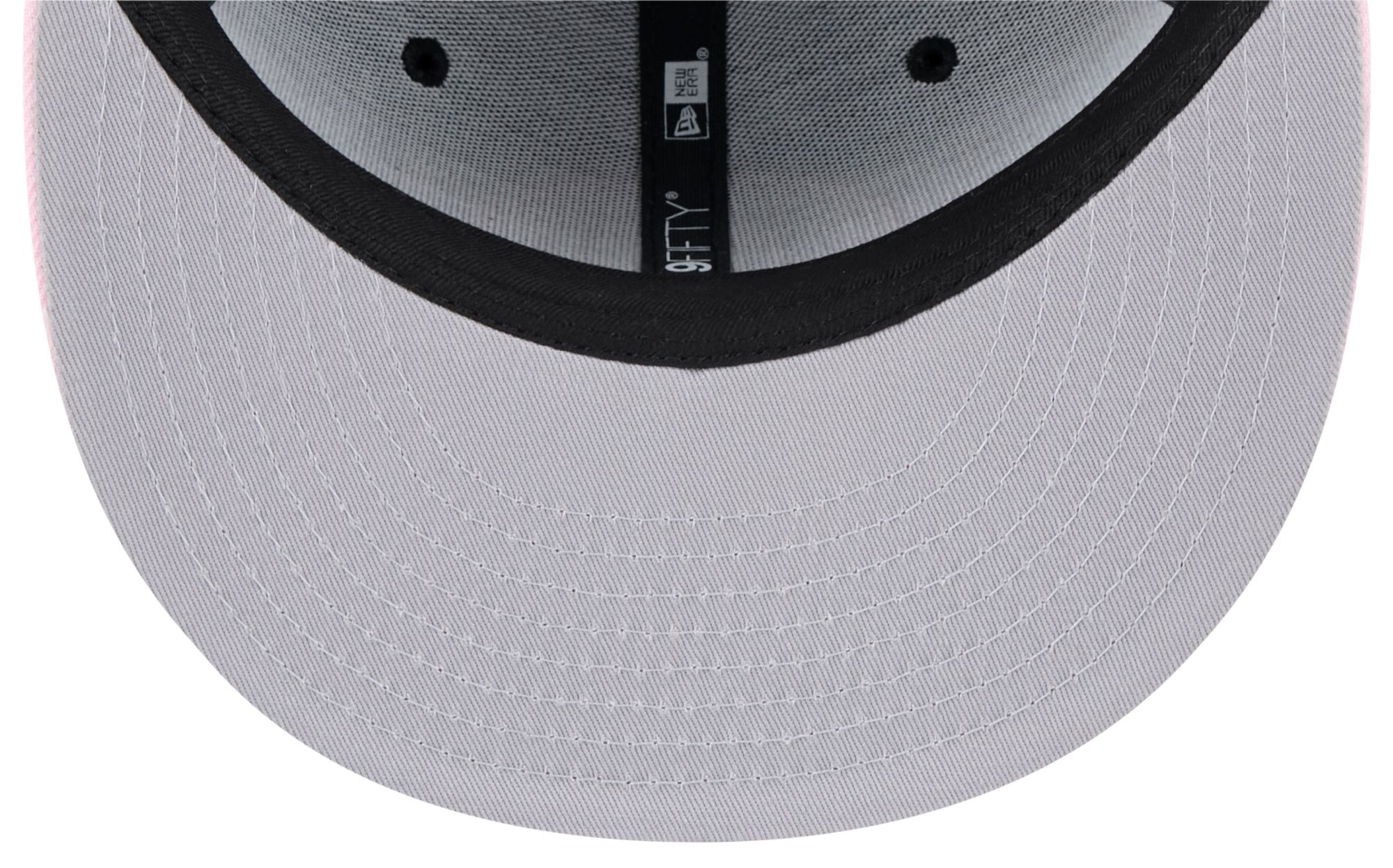 New Era Adult Inter Miami CF Black Logo 9Fifty Adjustable Hat product image