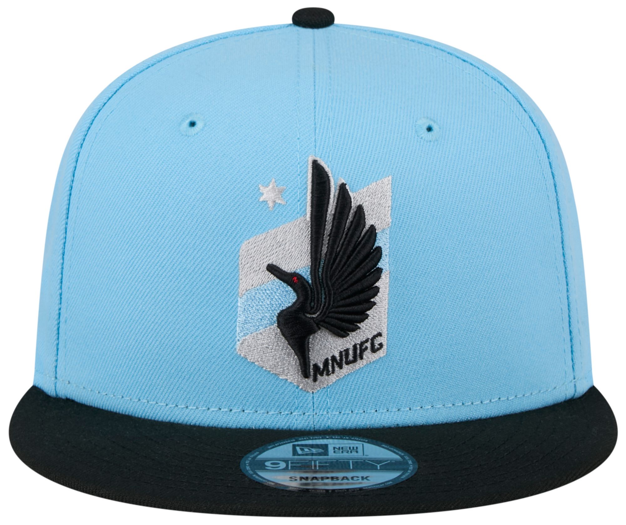 New Era Adult Minnesota United FC Light Blue Logo 9Fifty Adjustable Hat product image