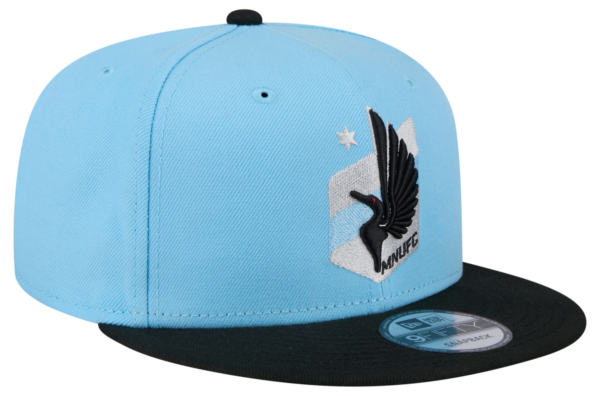 New Era Adult Minnesota United FC Light Blue Logo 9Fifty Adjustable Hat product image