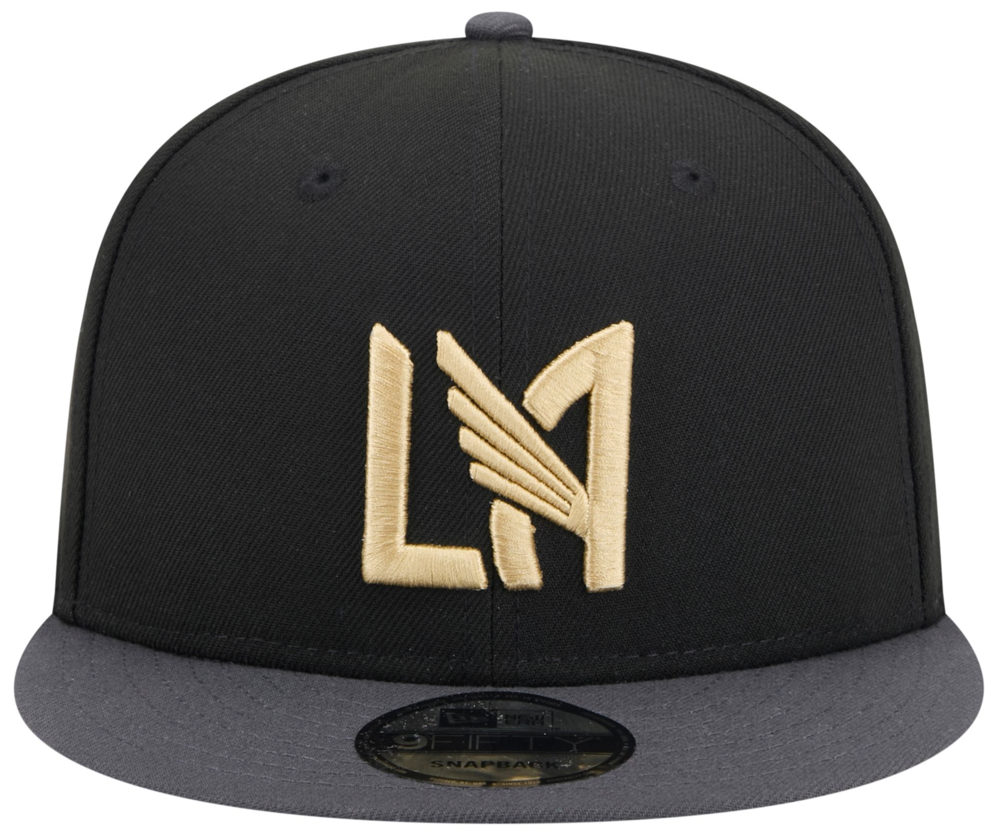 New Era Adult Los Angeles FC Black Logo 9Fifty Adjustable Hat product image