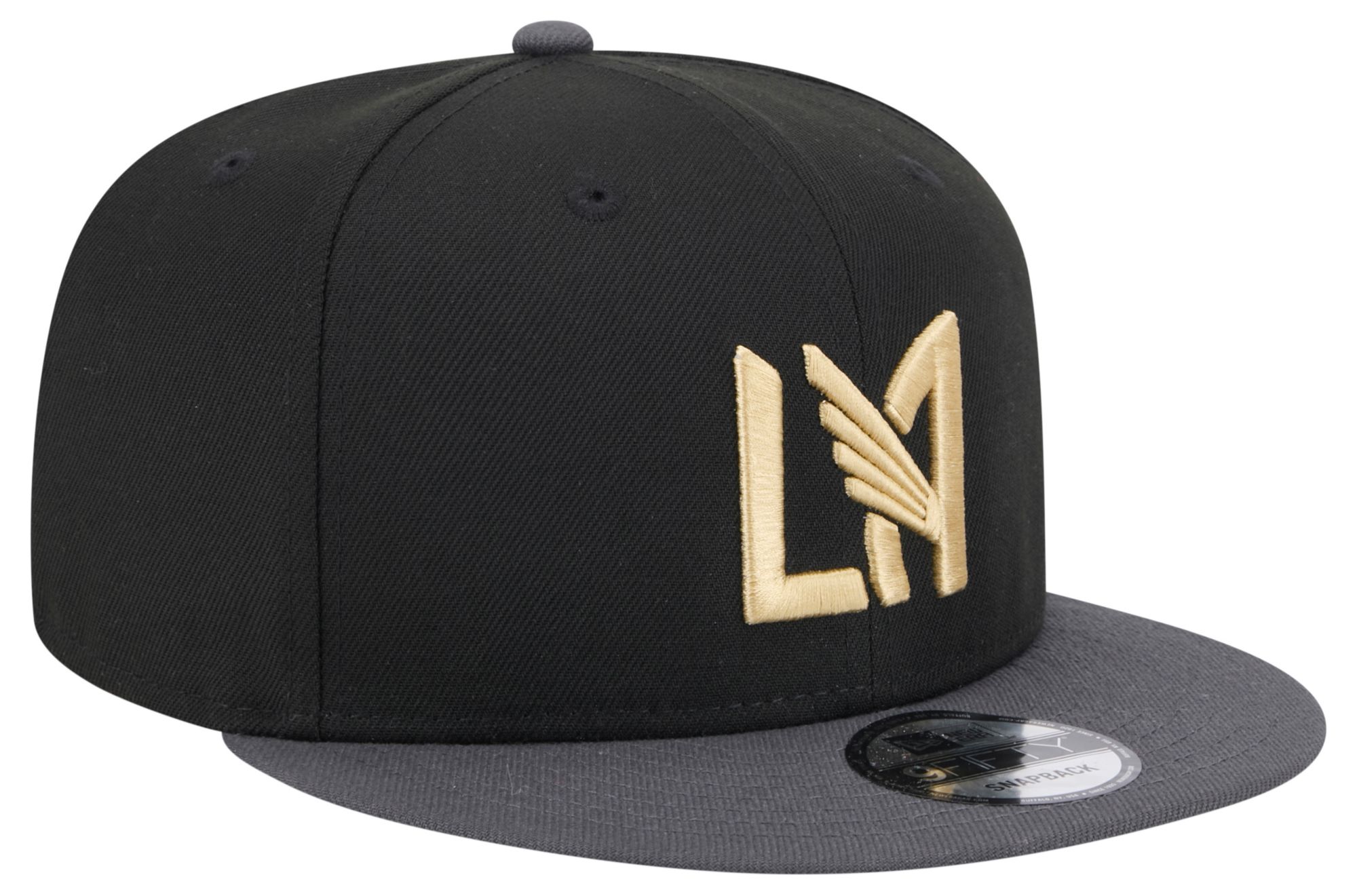 New Era Adult Los Angeles FC Black Logo 9Fifty Adjustable Hat product image