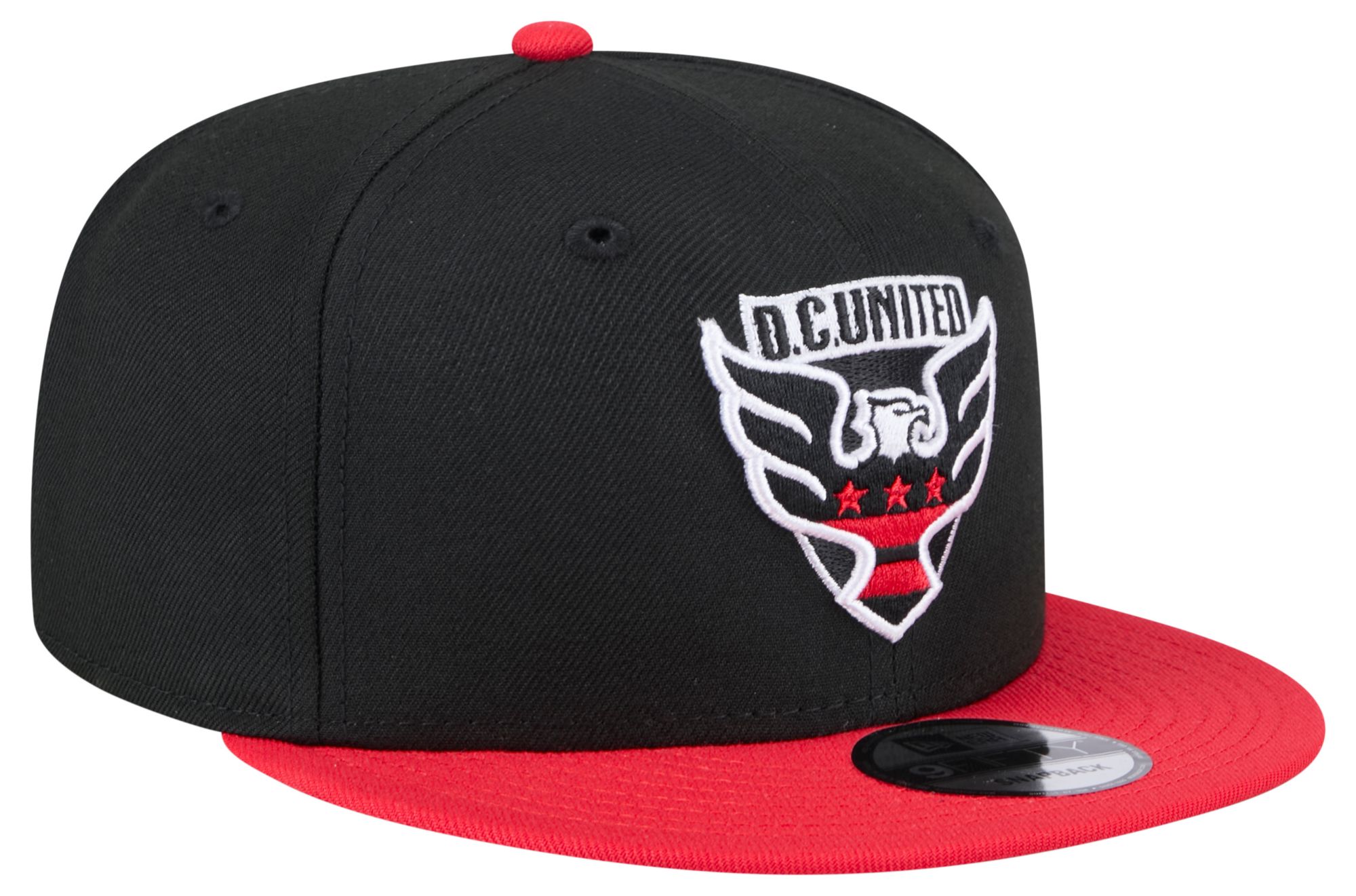 New Era Adult D.C. United Black Logo 9Fifty Adjustable Hat product image