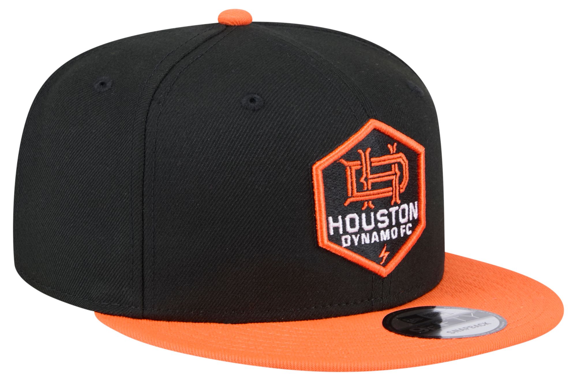 New Era Adult Houston Dynamo Black Logo 9Fifty Adjustable Hat product image