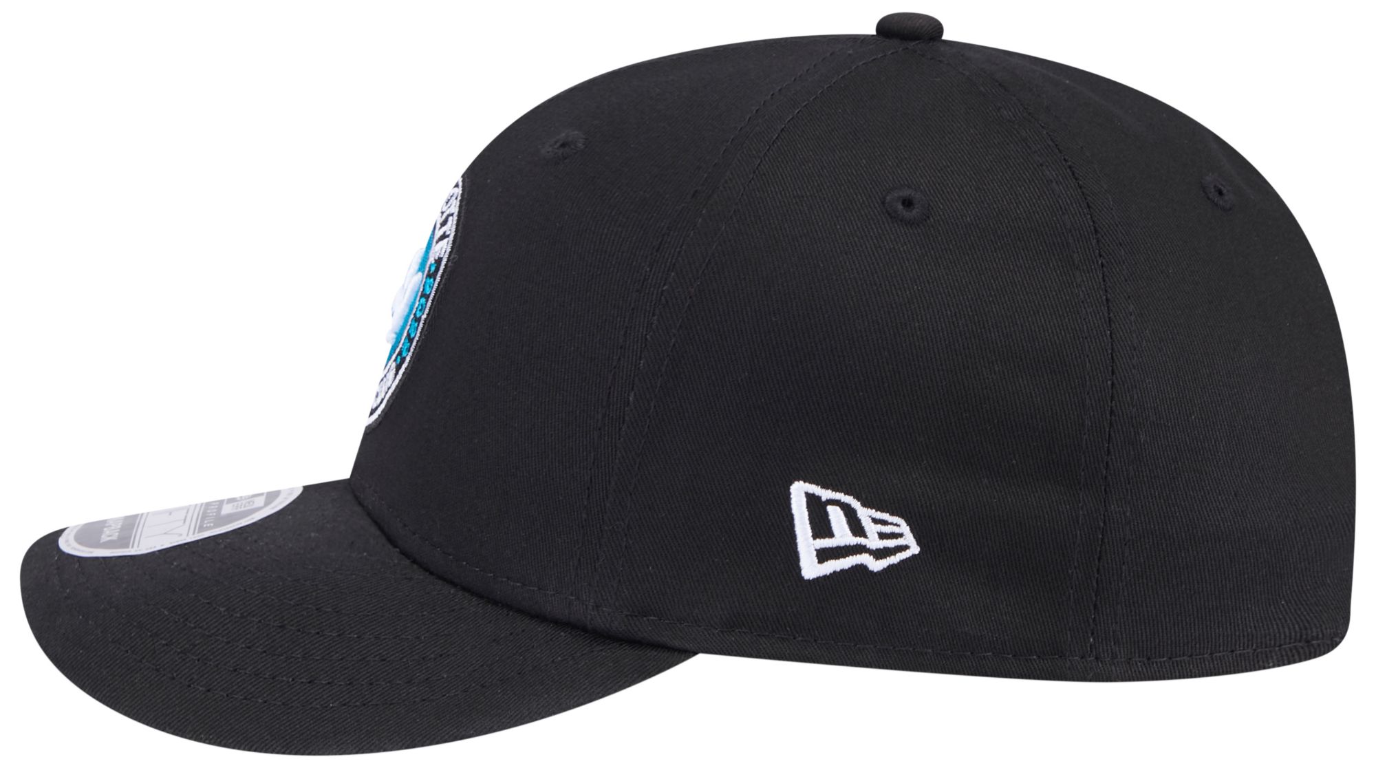 New Era Adult Charlotte FC Core Logo 9Fifty Black Low Profile Fitted Hat product image