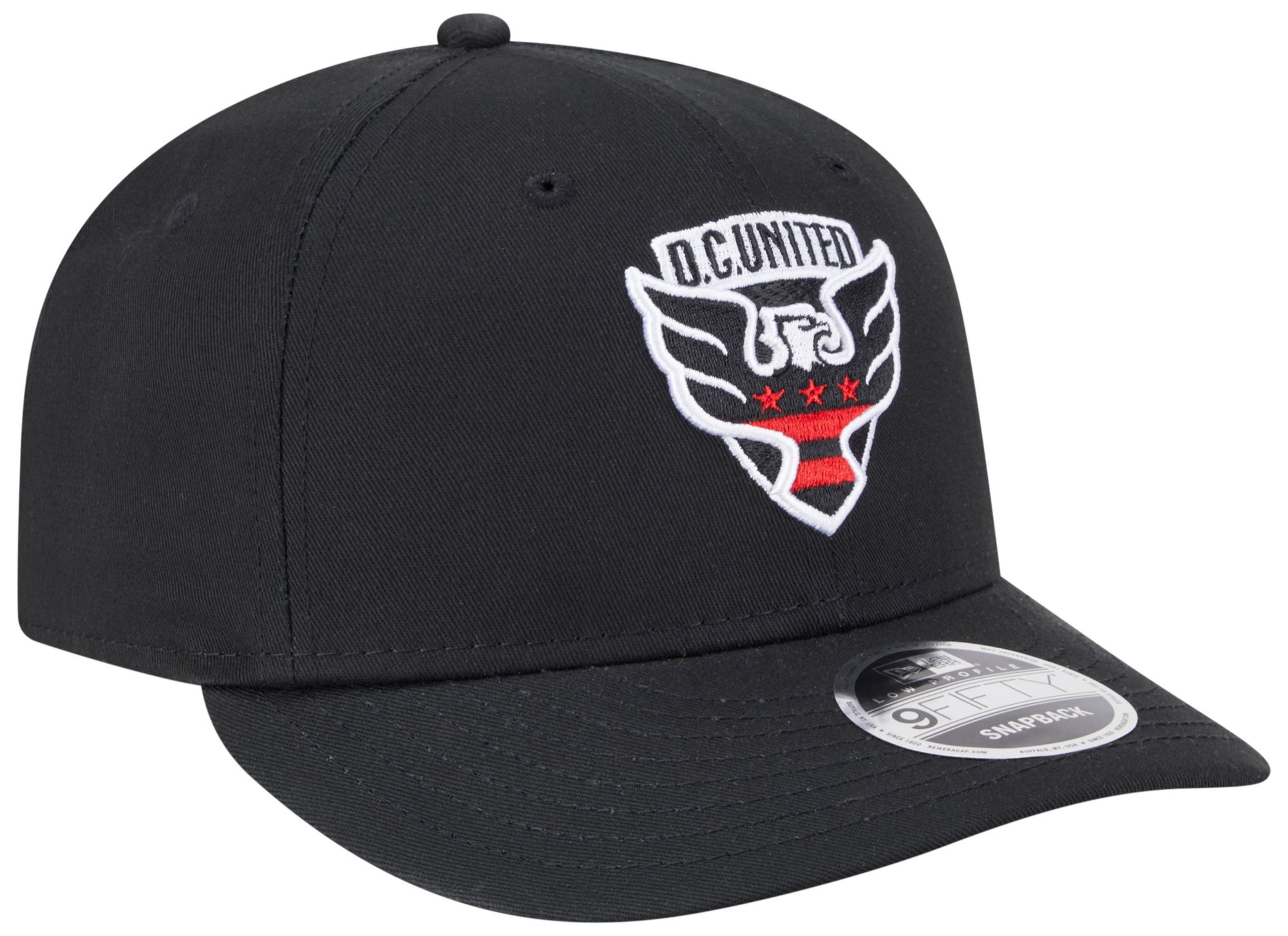 New Era Adult D.C. United 9Fifty 2024 Logo Black Adjustable Hat product image