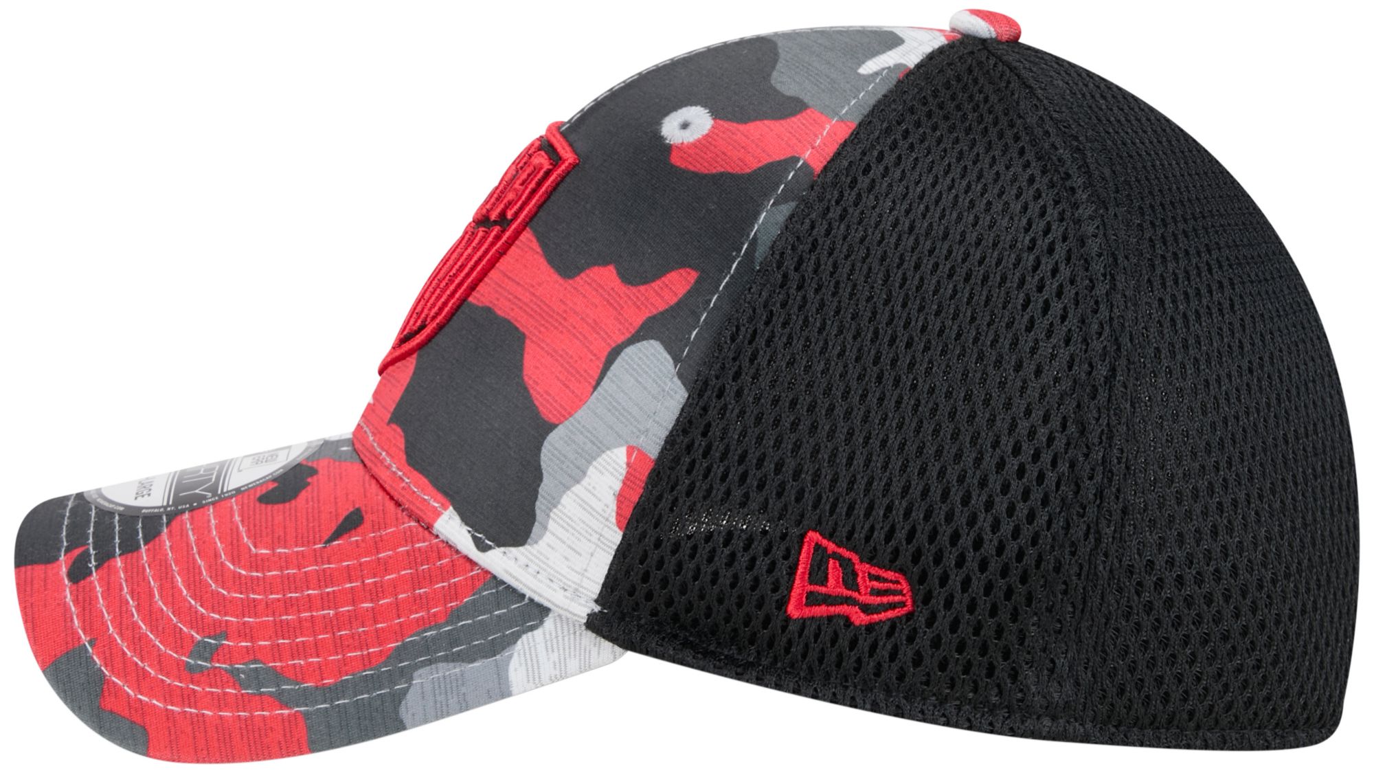 New Era Adult USMNT 2023 9Thirty Camo Red Stretch Hat product image