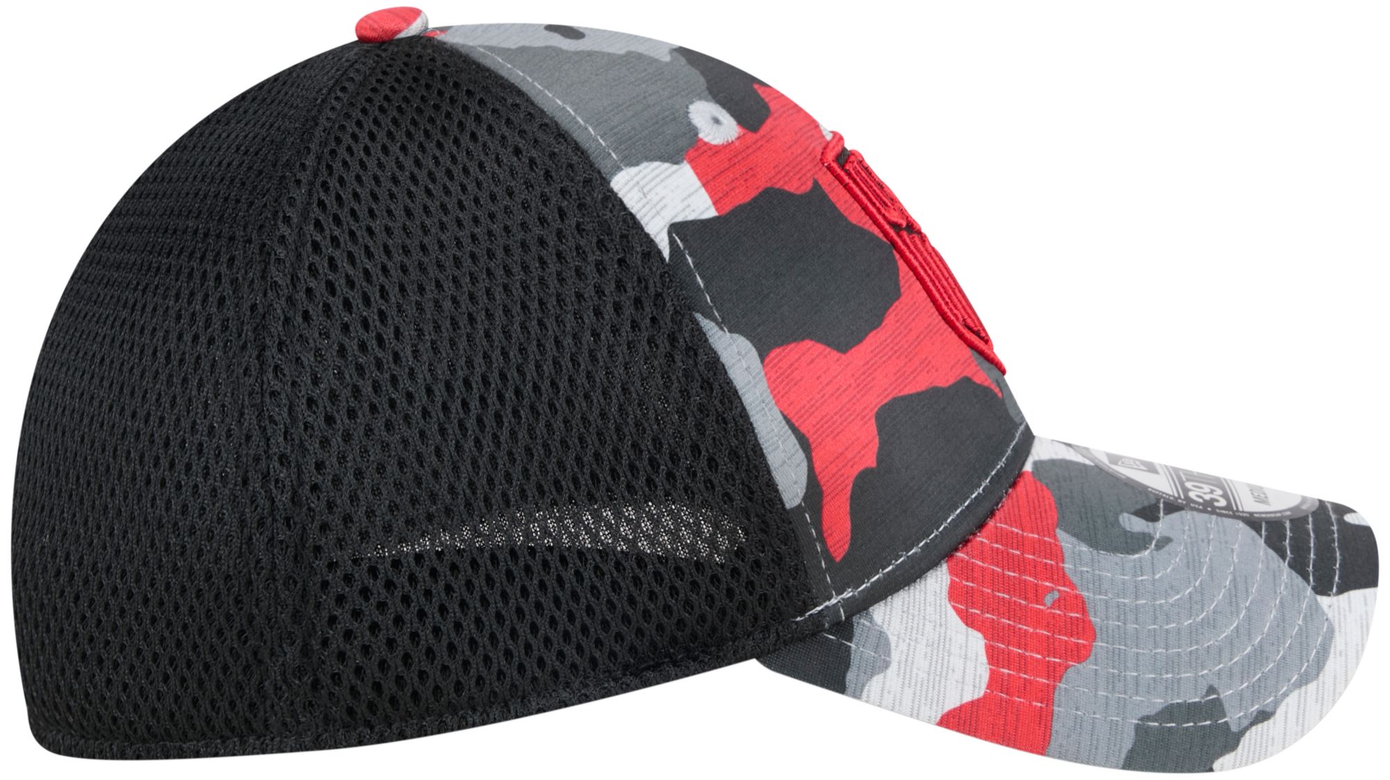 New Era Adult USMNT 2023 9Thirty Camo Red Stretch Hat product image