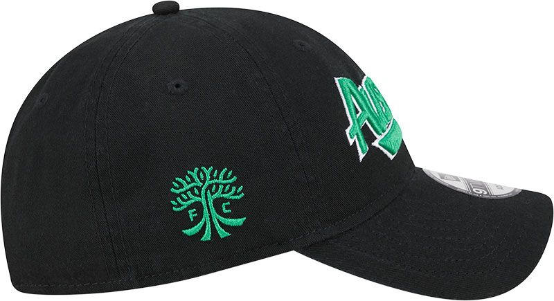 New Era Adult Austin FC 9Twenty Throwback Black Adjustable Hat product image