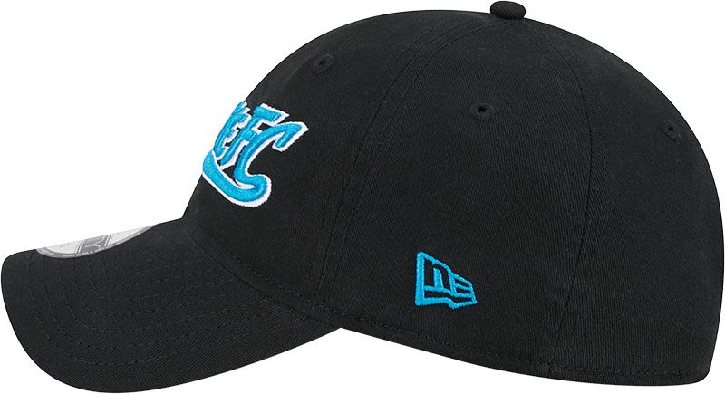 New Era Adult Charlotte FC 9Twenty Throwback Black Adjustable Hat product image