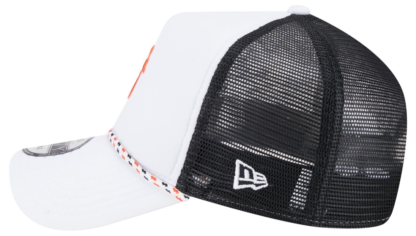 New Era Adult San Francisco Giants White 9Forty Court Trucker ...