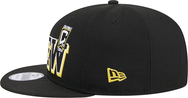 New Era Adult Columbus Crew 2024 Gameday 9Fifty Black Adjustable Hat