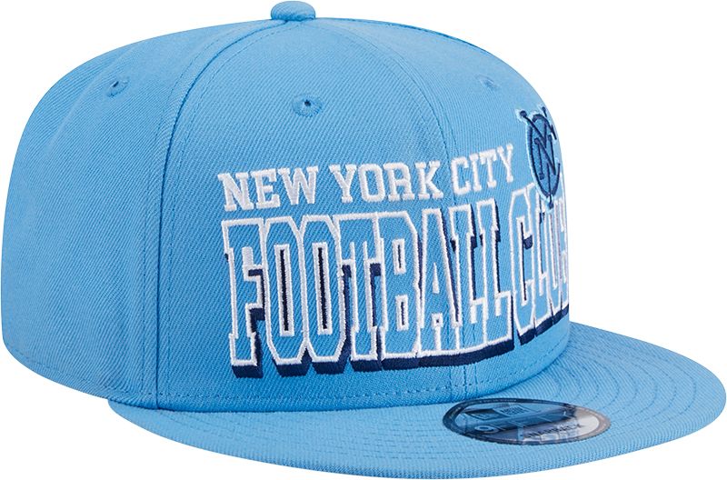 New Era Adult New York City FC 2024 Gameday 9Fifty Light Blue Adjustable Hat