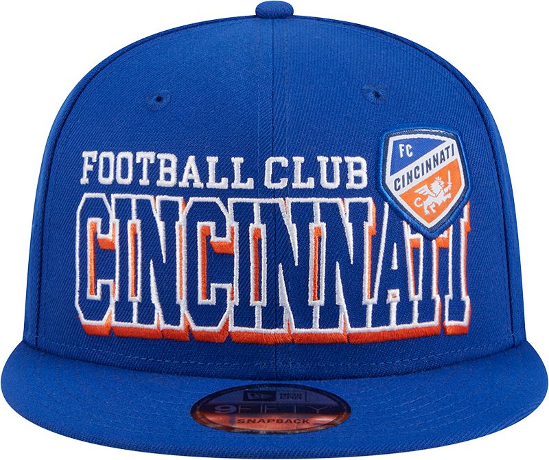 New Era Adult FC Cincinnati 2024 Gameday 9Fifty Blue Adjustable Hat