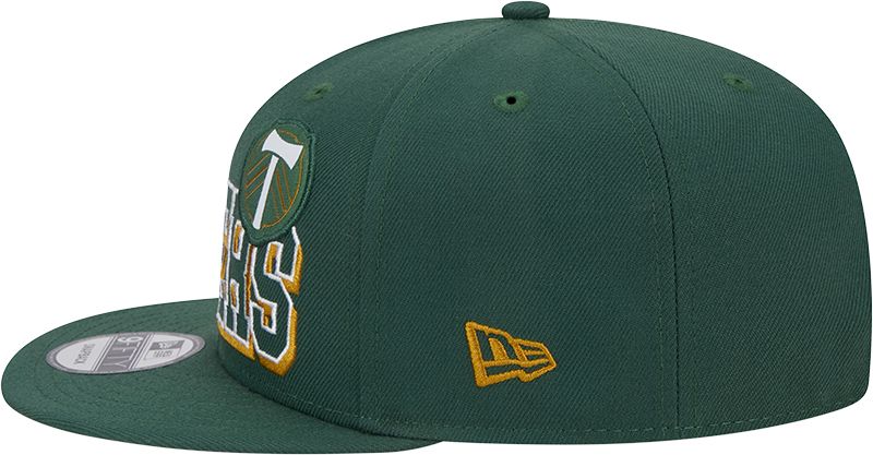 New Era Adult Portland Timbers 2024 Gameday 9Fifty Green Adjustable Hat