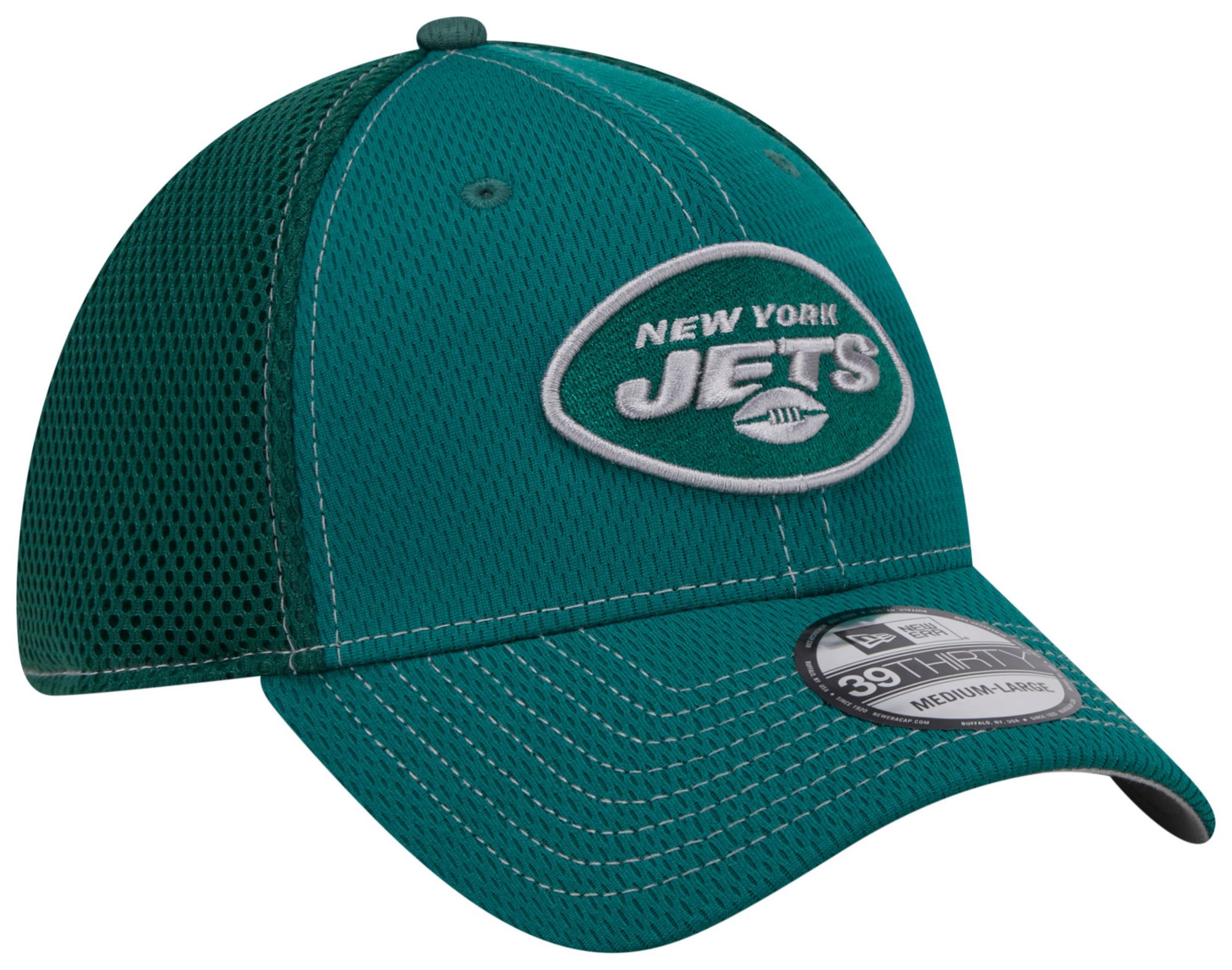 New Era Men's New York Jets Game Day 39Thirty Team Color Stretch Fit Hat product image