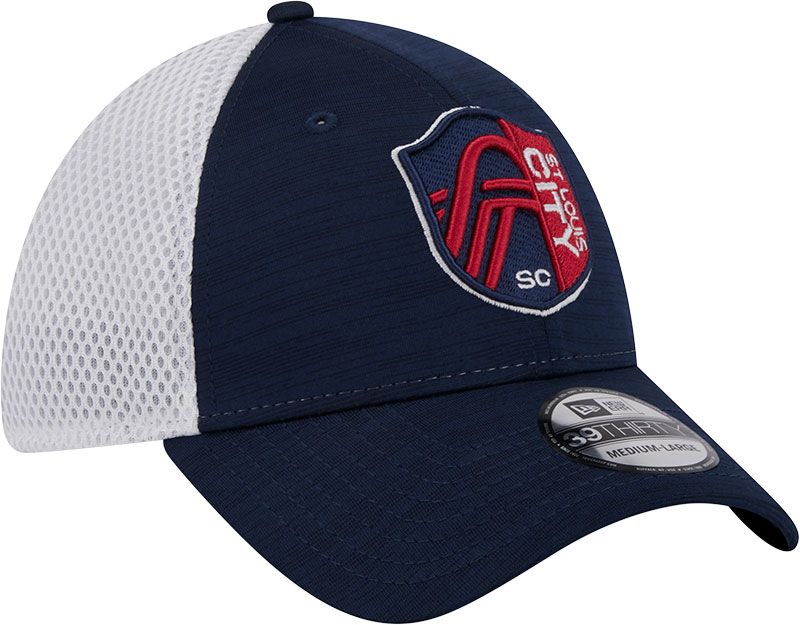 New Era Adult St. Louis City SC 39Thirty Gameday Navy Stretch Hat