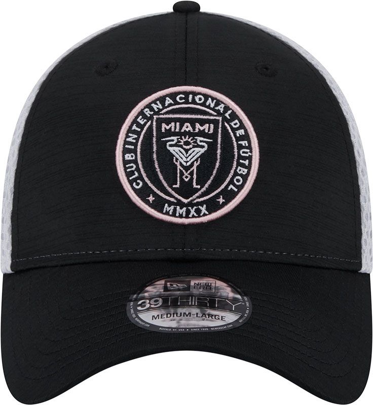 New Era Adult Inter Miami CF 39Thirty Gameday White Stretch Hat product image