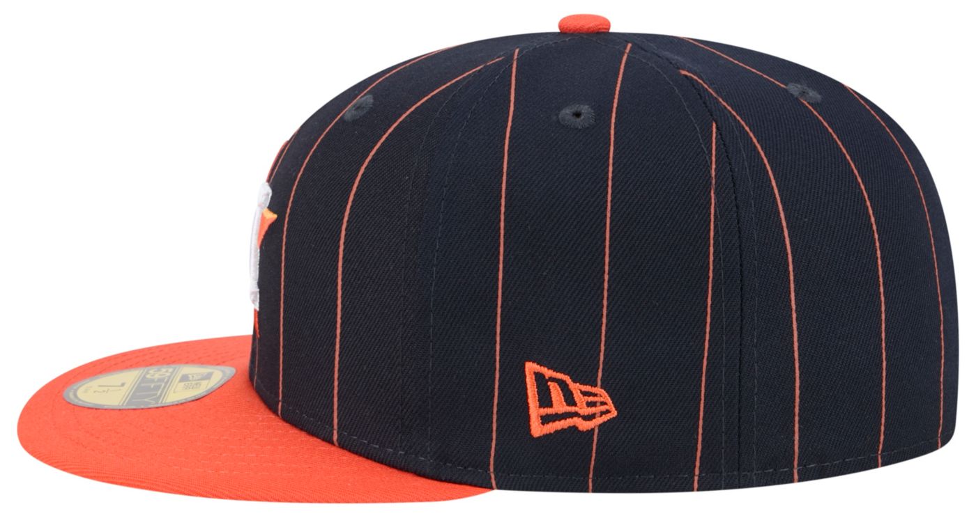 New Era Adult Houston Astros Navy Throwback 59Fifty Fitted Hat Dick s Sporting Goods