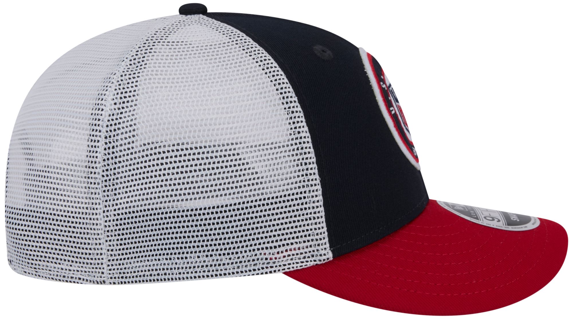 New Era Adult USMNT 2023 9Fifty Throwback Navy Trucker Hat product image