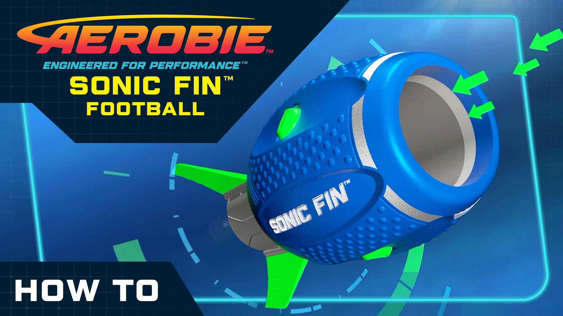 Aerobie Sonic FIN Football product image