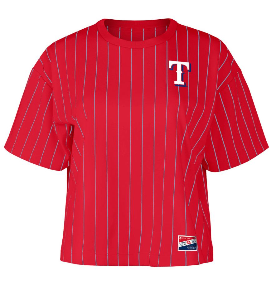 New Era Women's Texas Rangers Red Throwback T-Shirt product image