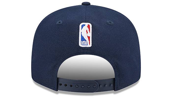 New Era Flat Brim 9FIFTY Draft Edition 2023 Golden State Warriors NBA Grey  and Blue Snapback Cap