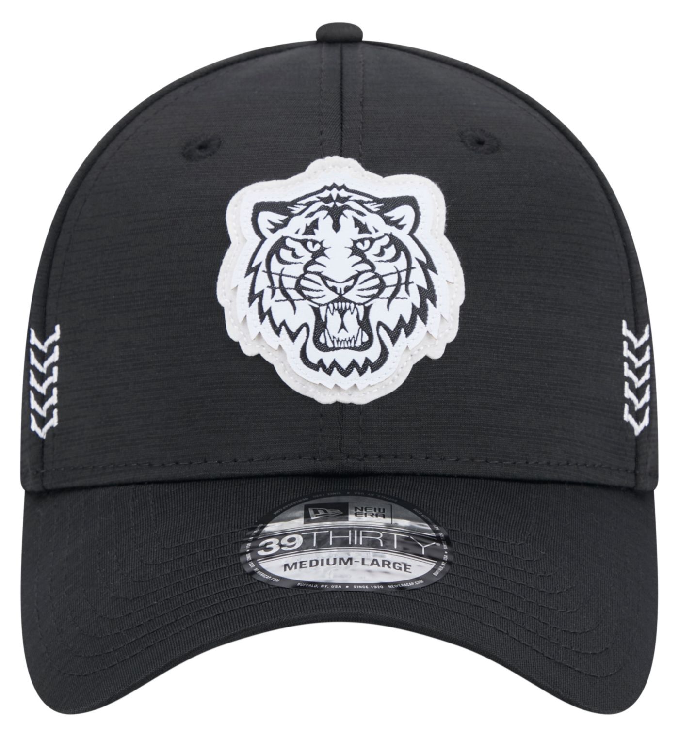 New Era Adult Detroit Tigers Clubhouse Black 39Thirty Stretch Fit Hat Dick s Sporting Goods