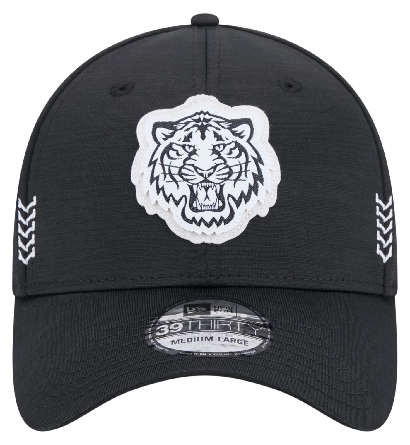 New Era Adult Detroit Tigers Clubhouse Black 39Thirty Stretch Fit Hat Dick s Sporting Goods