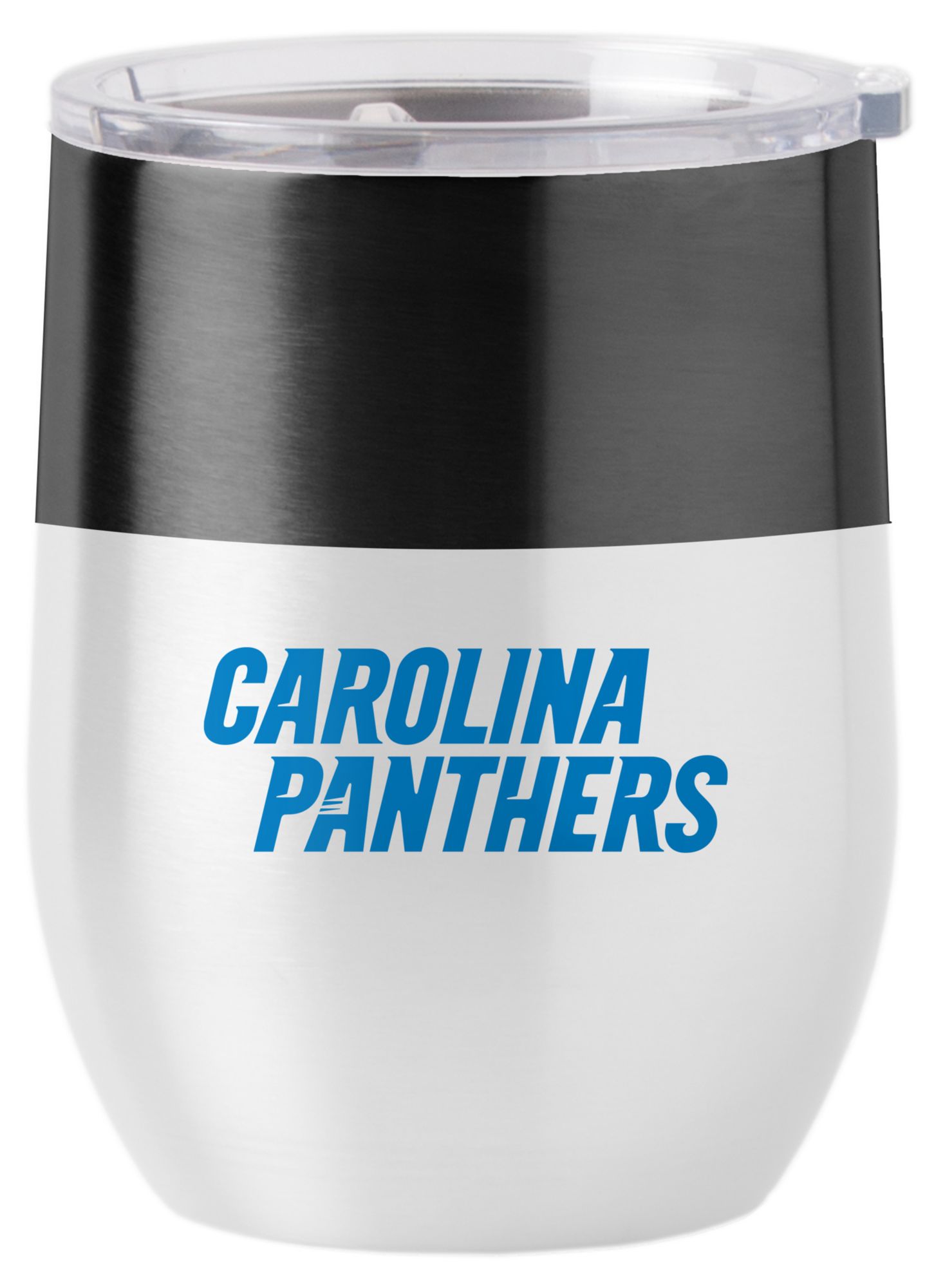 Logo Brands Carolina Panthers 16 oz. Stainless Steel Colorblock Tumbler product image