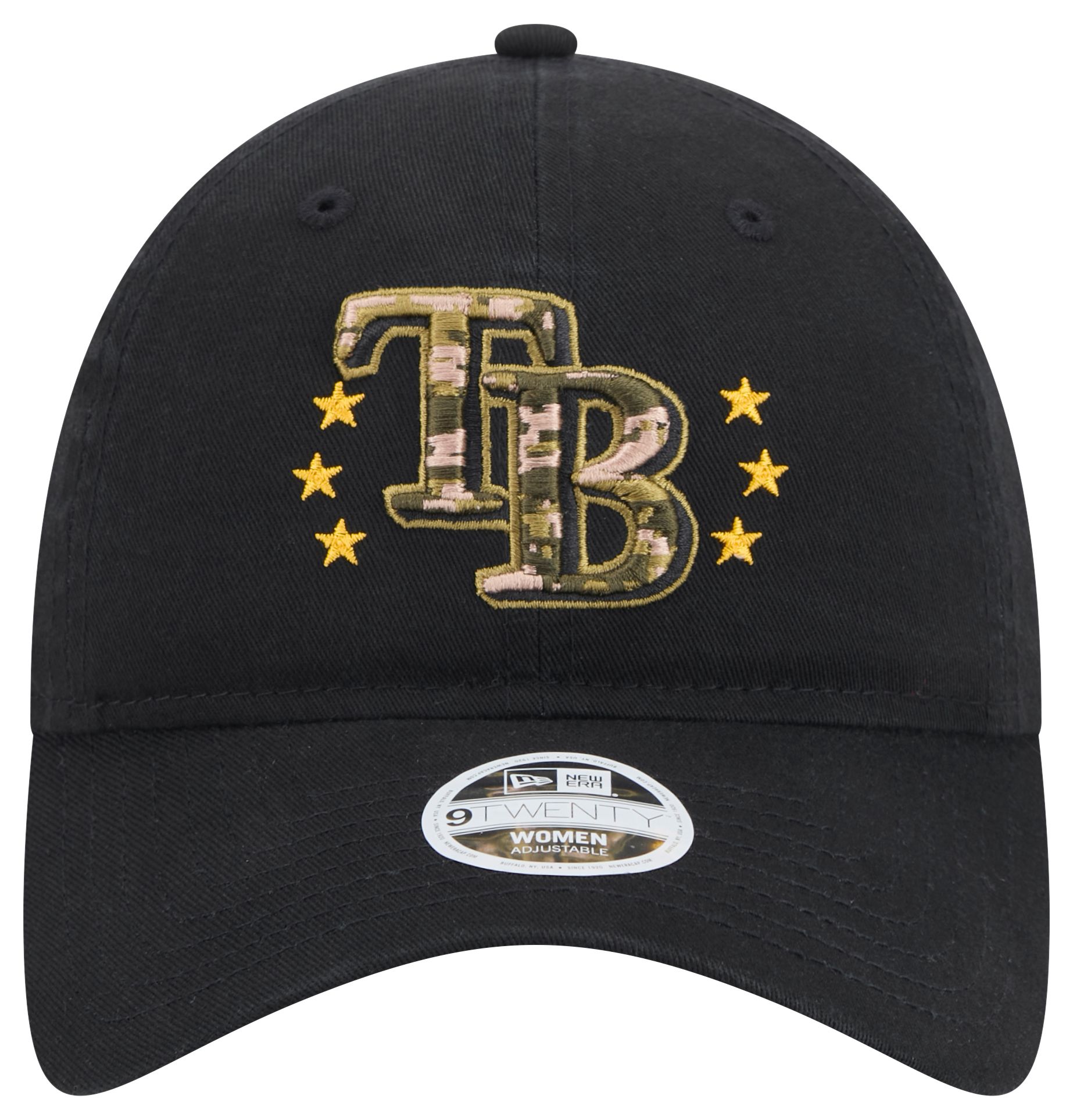 New Era Women's Tampa Bay Rays Armed Forces Day 2024 Black 9Twenty