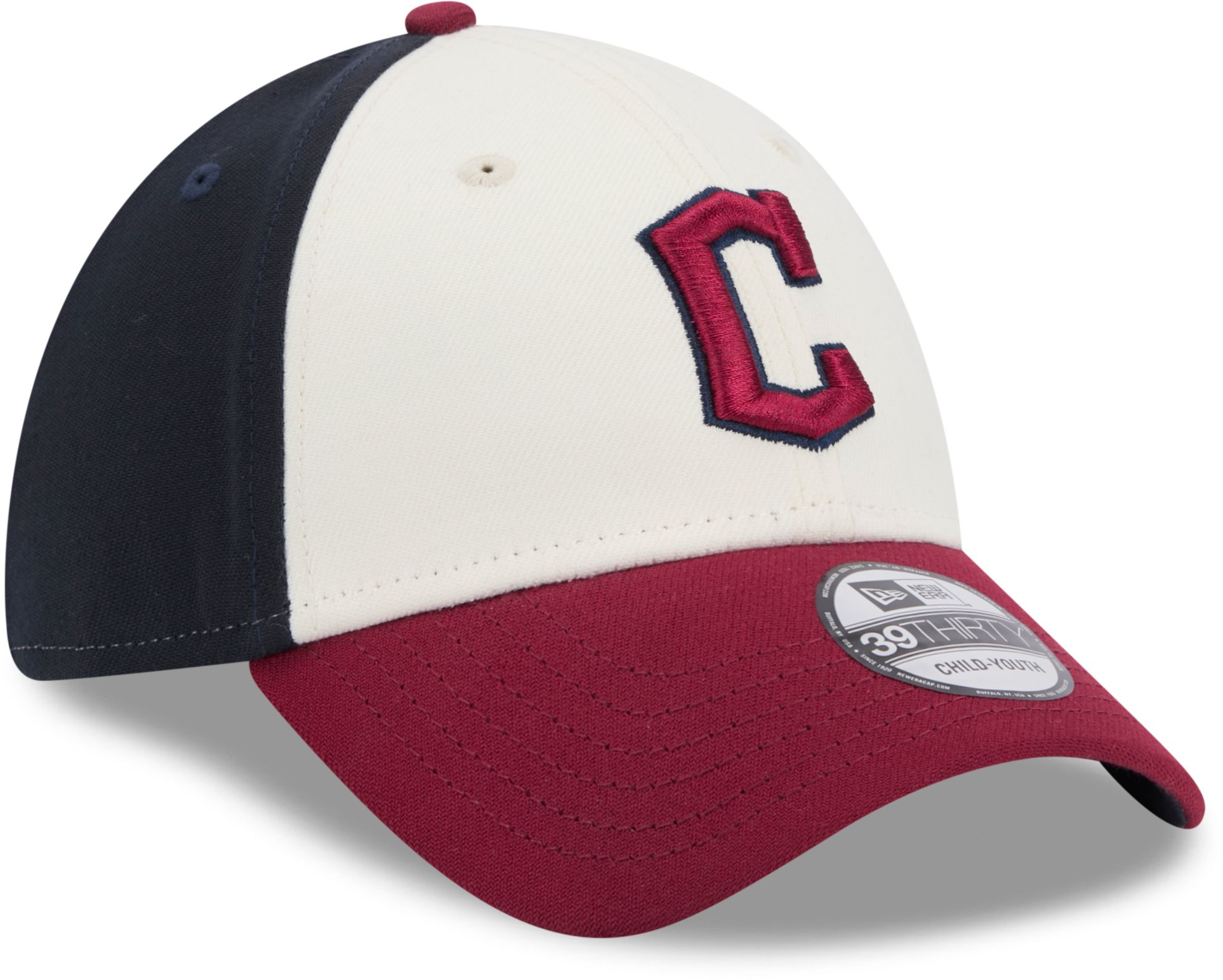 New Era Youth Cleveland Guardians City Connect 39Thirty Stretch Fit Hat product image