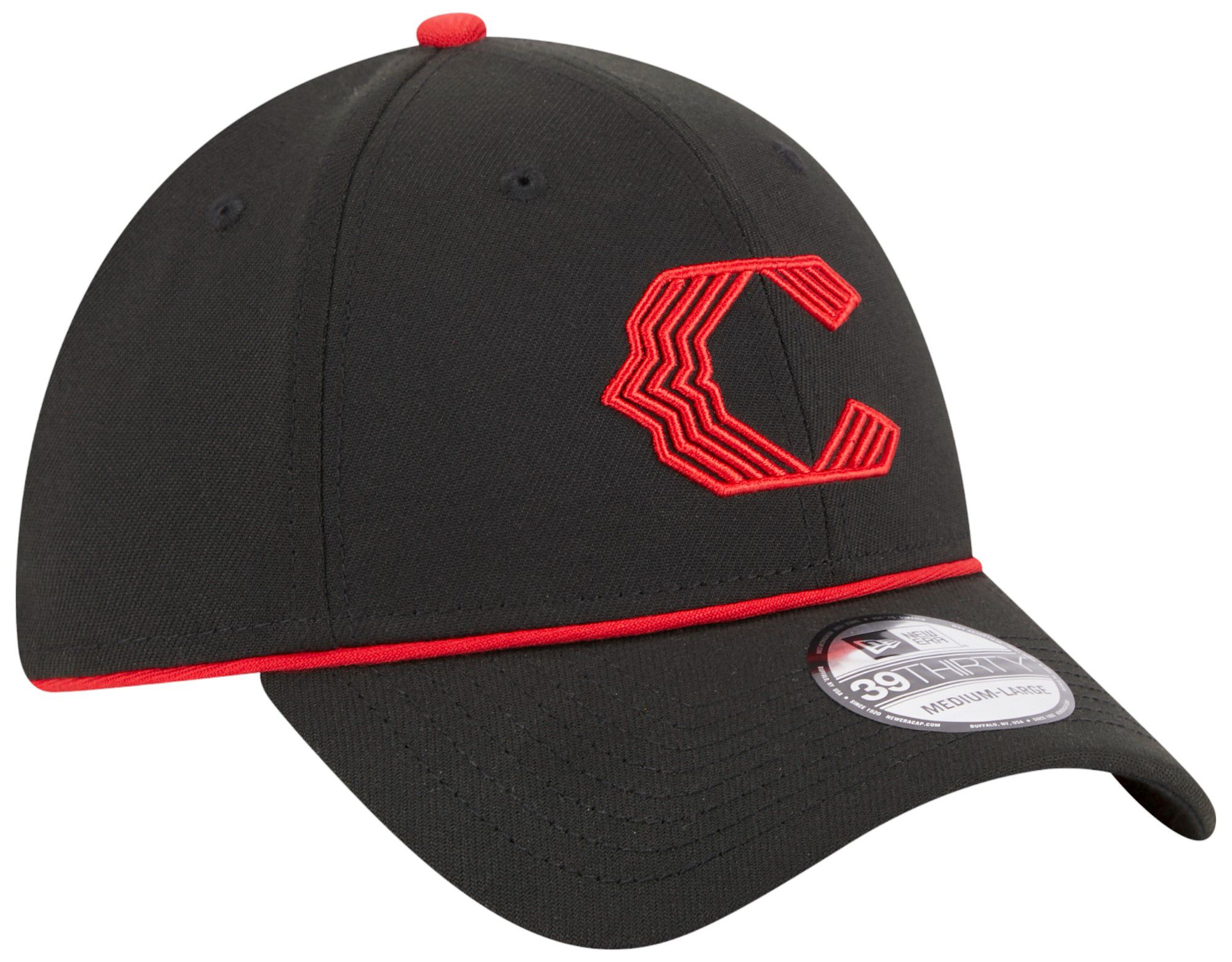 New Era Youth Cincinnati Reds City Connect 39Thirty Stretch Fit Hat product image