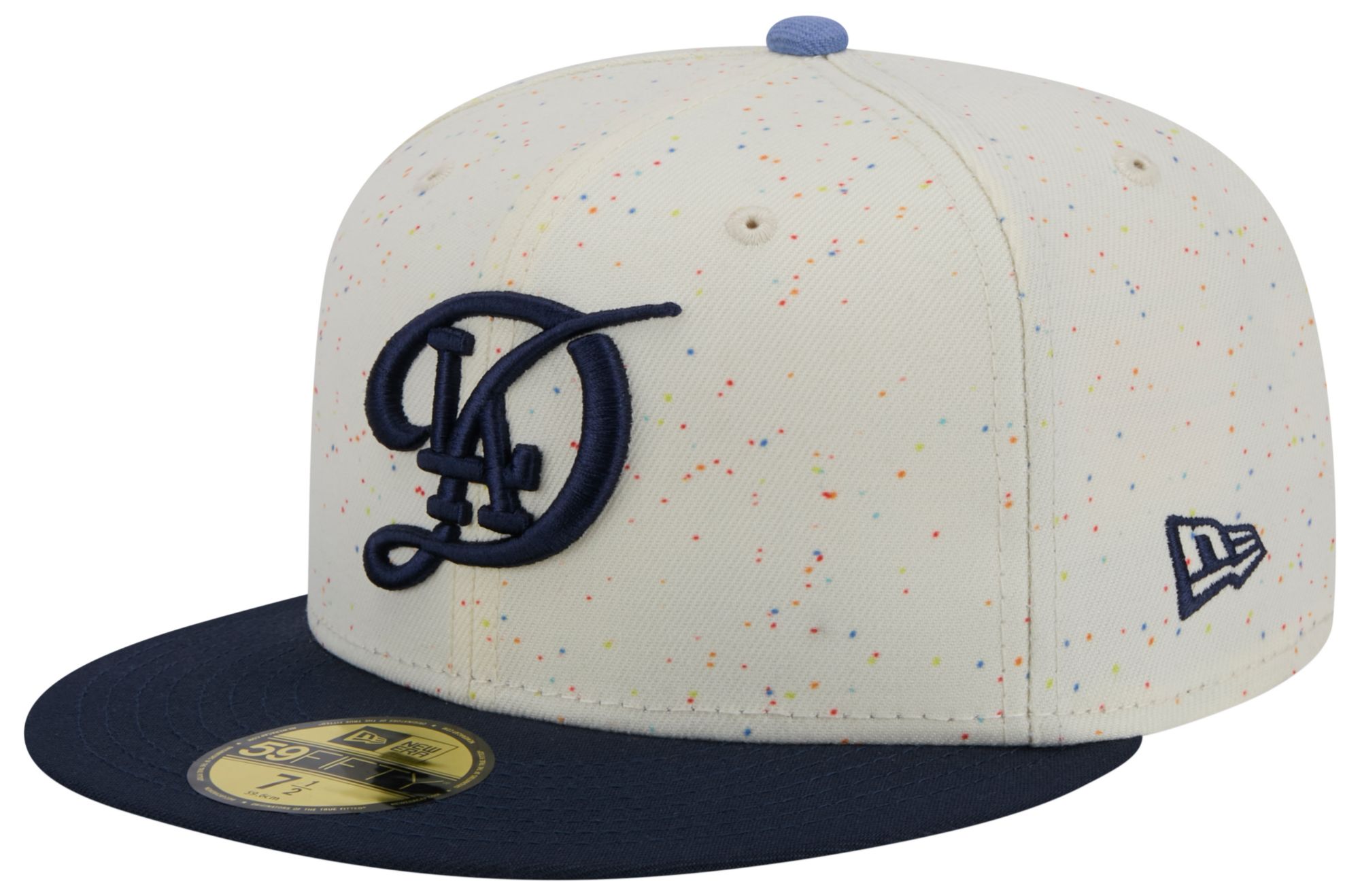 New Era Adult Los Angeles Dodgers Blue Logo 59Fifty Fitted Hat product image