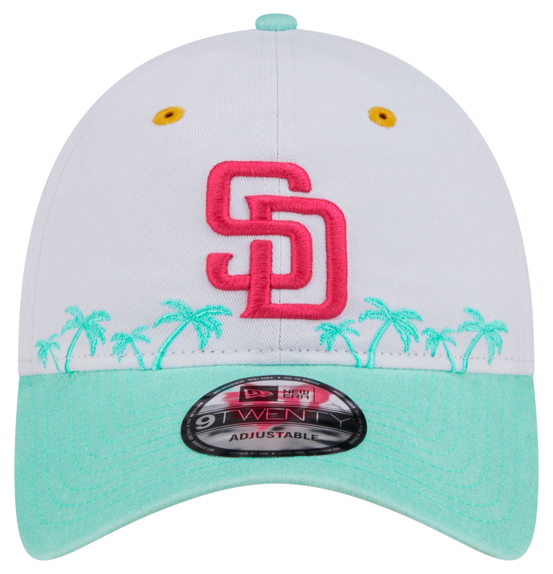 New Era Adult San Diego Padres White Fan Pack 9Twenty Adjustable Hat product image