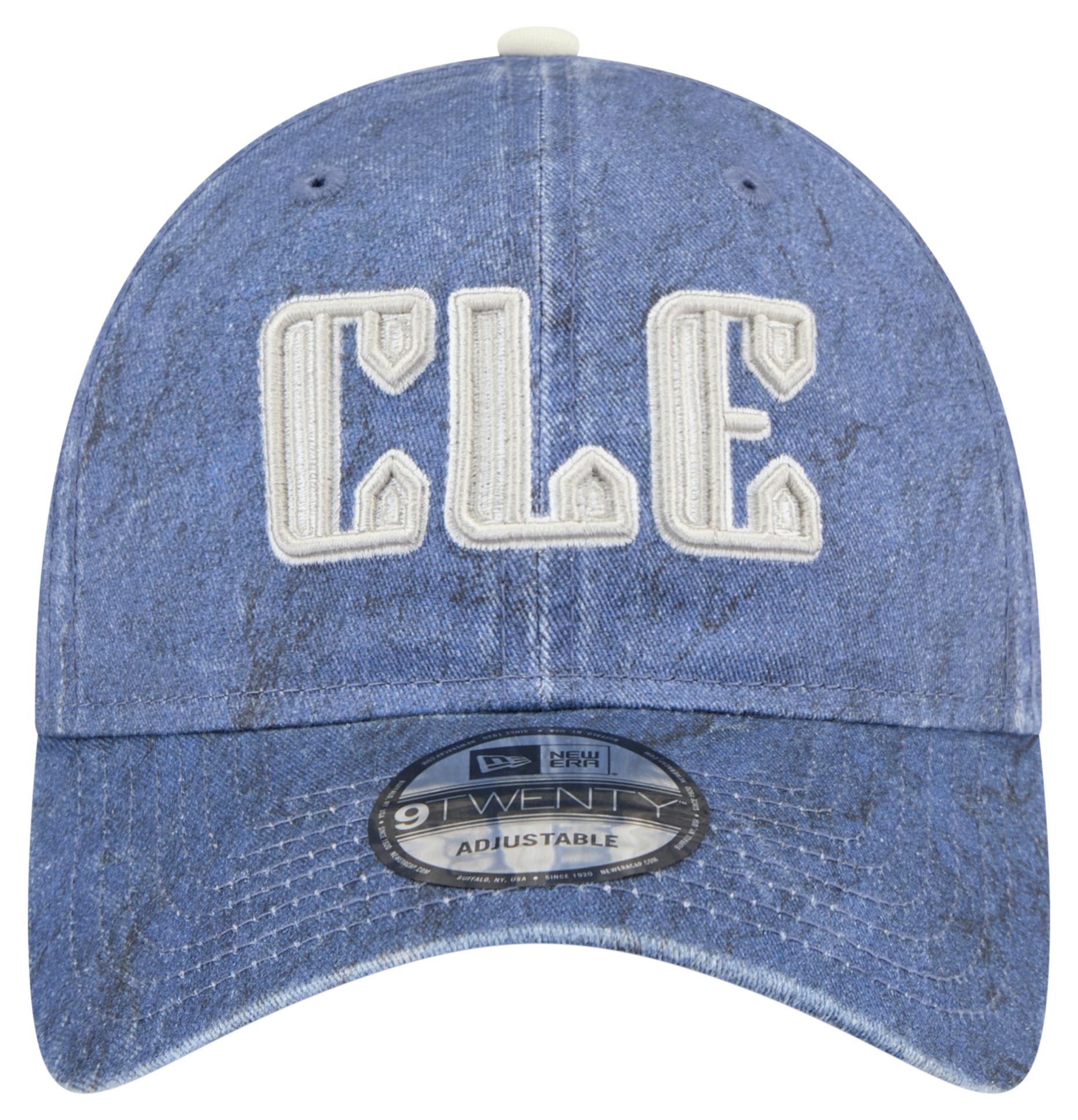 New Era Adult Cleveland Guardians Navy Logo 9Twenty Adjustable Hat product image
