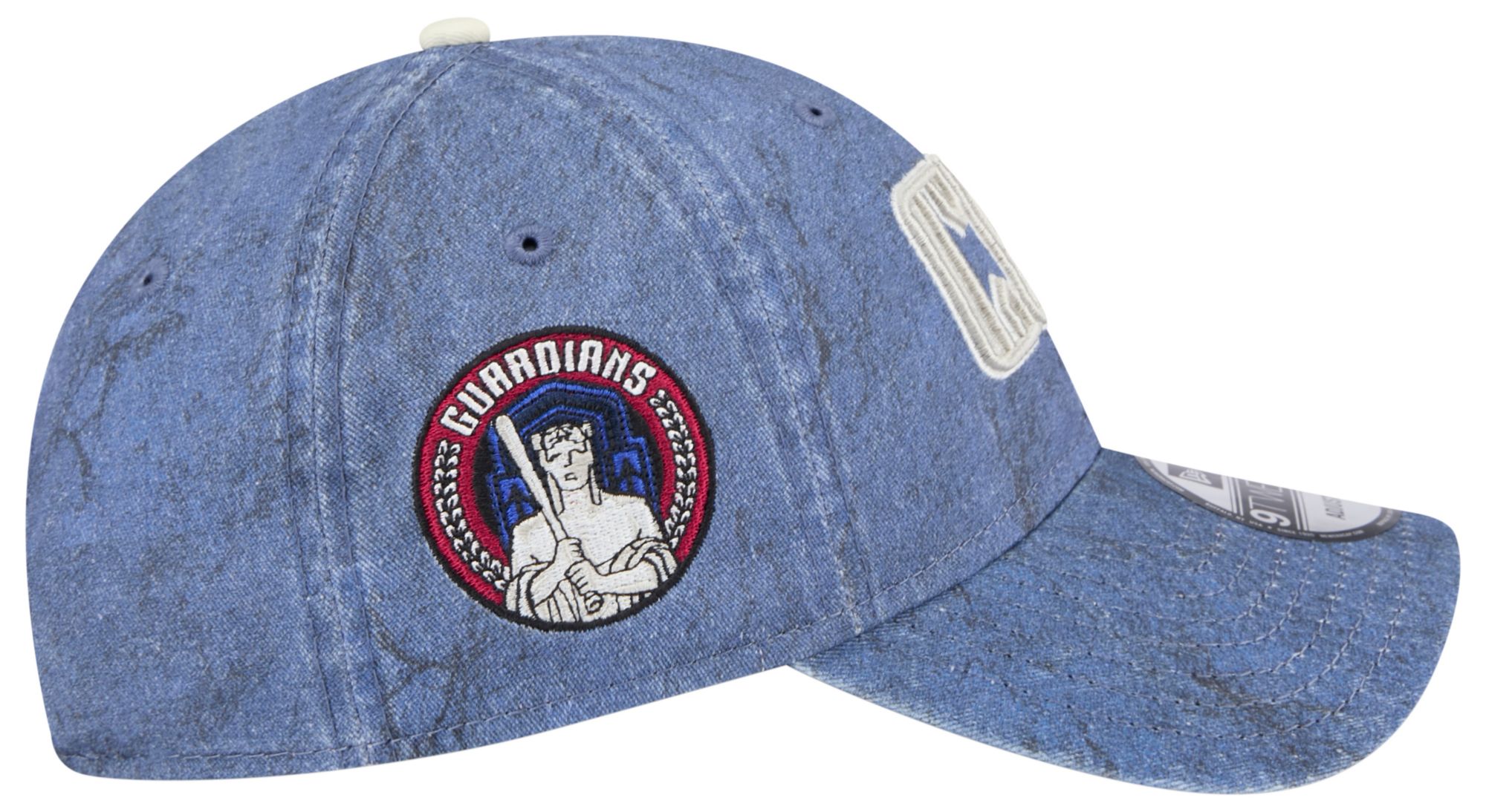 New Era Adult Cleveland Guardians Navy Logo 9Twenty Adjustable Hat product image