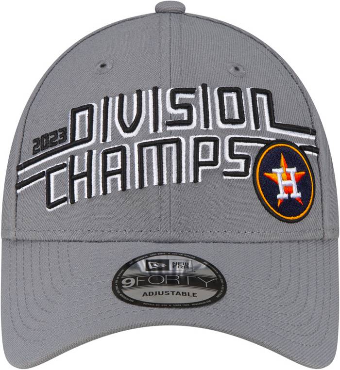 Houston Astros New Era 2022 American League Champions Locker Room 9FORTY  Adjustable Hat - Black