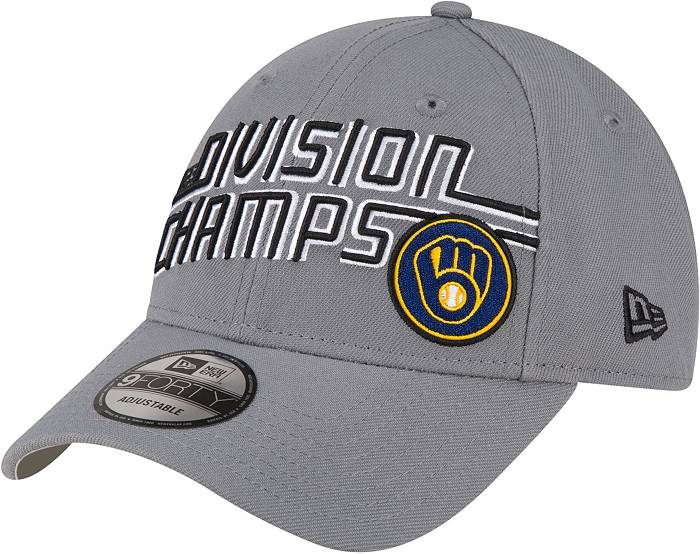 New Era Men's 2023 Division Champions Miluakee Brewers Locker Room 9Forty  Adjustable Hat