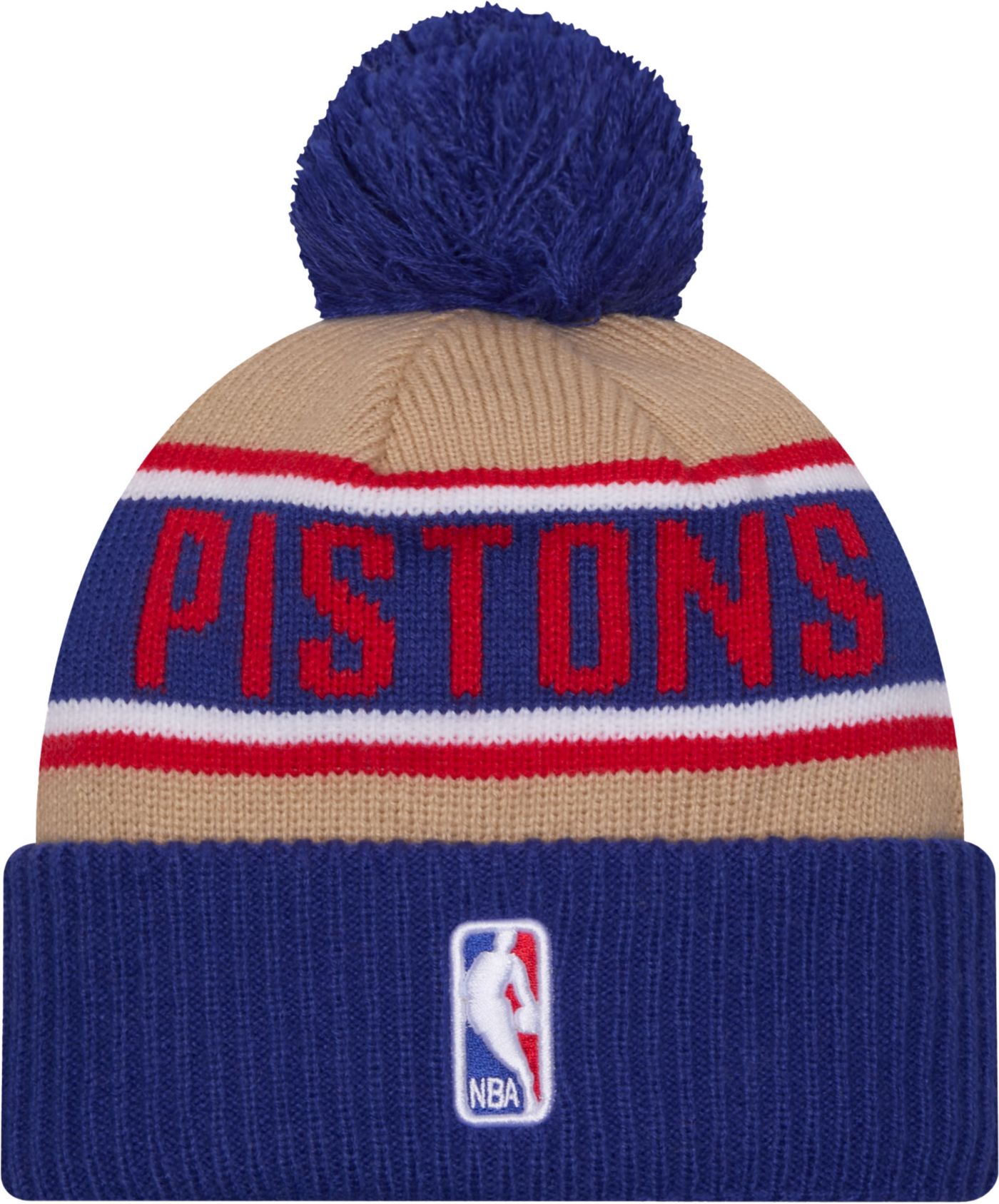 New Era Adult 2024 NBA Draft Detroit Pistons Knit Beanie Dick s Sporting Goods