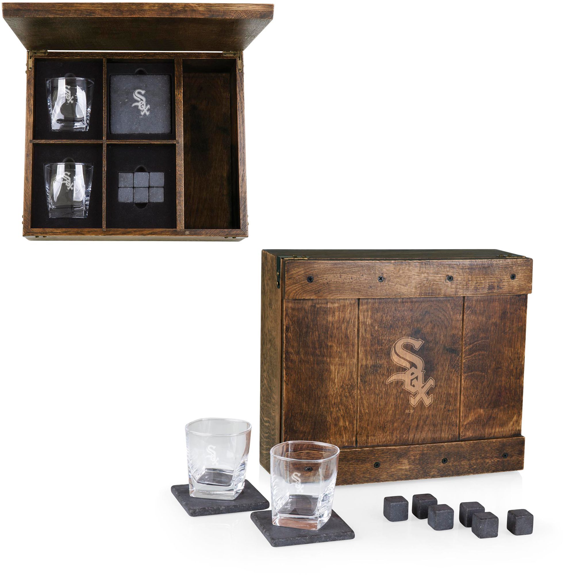 Picnic Time Chicago White Sox Whiskey Box Set