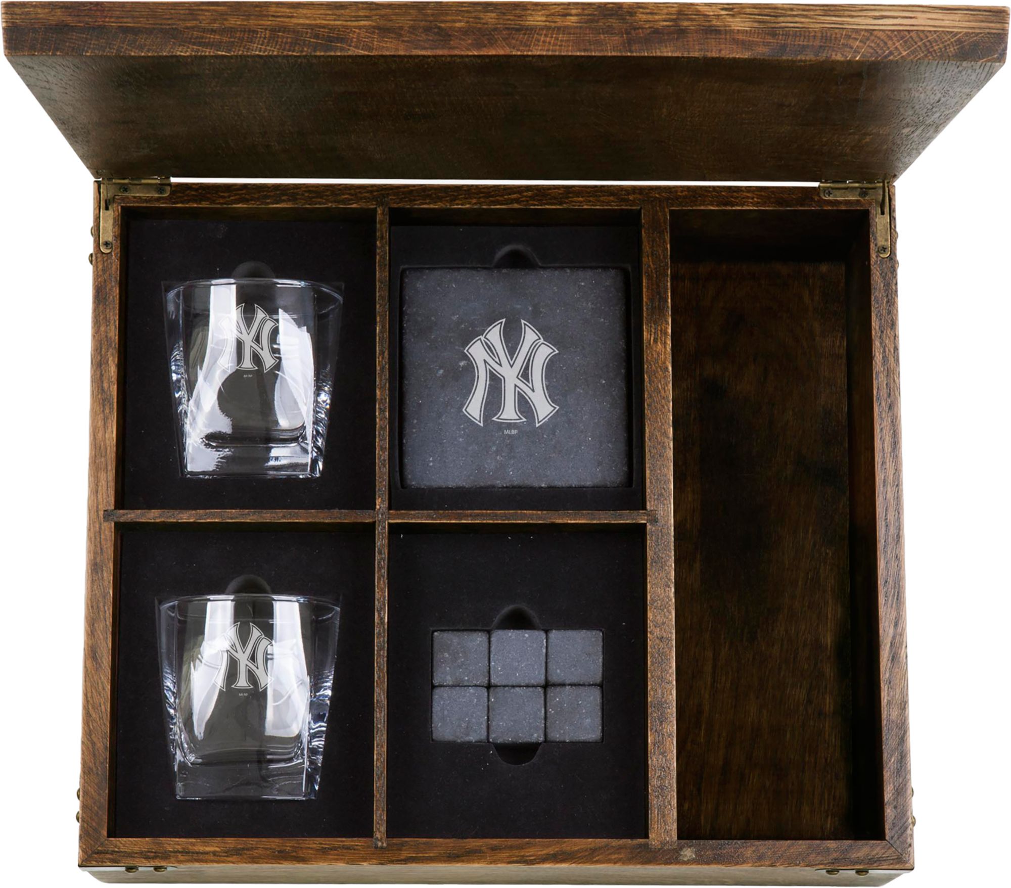 Picnic Time New York Yankees Whiskey Box Set