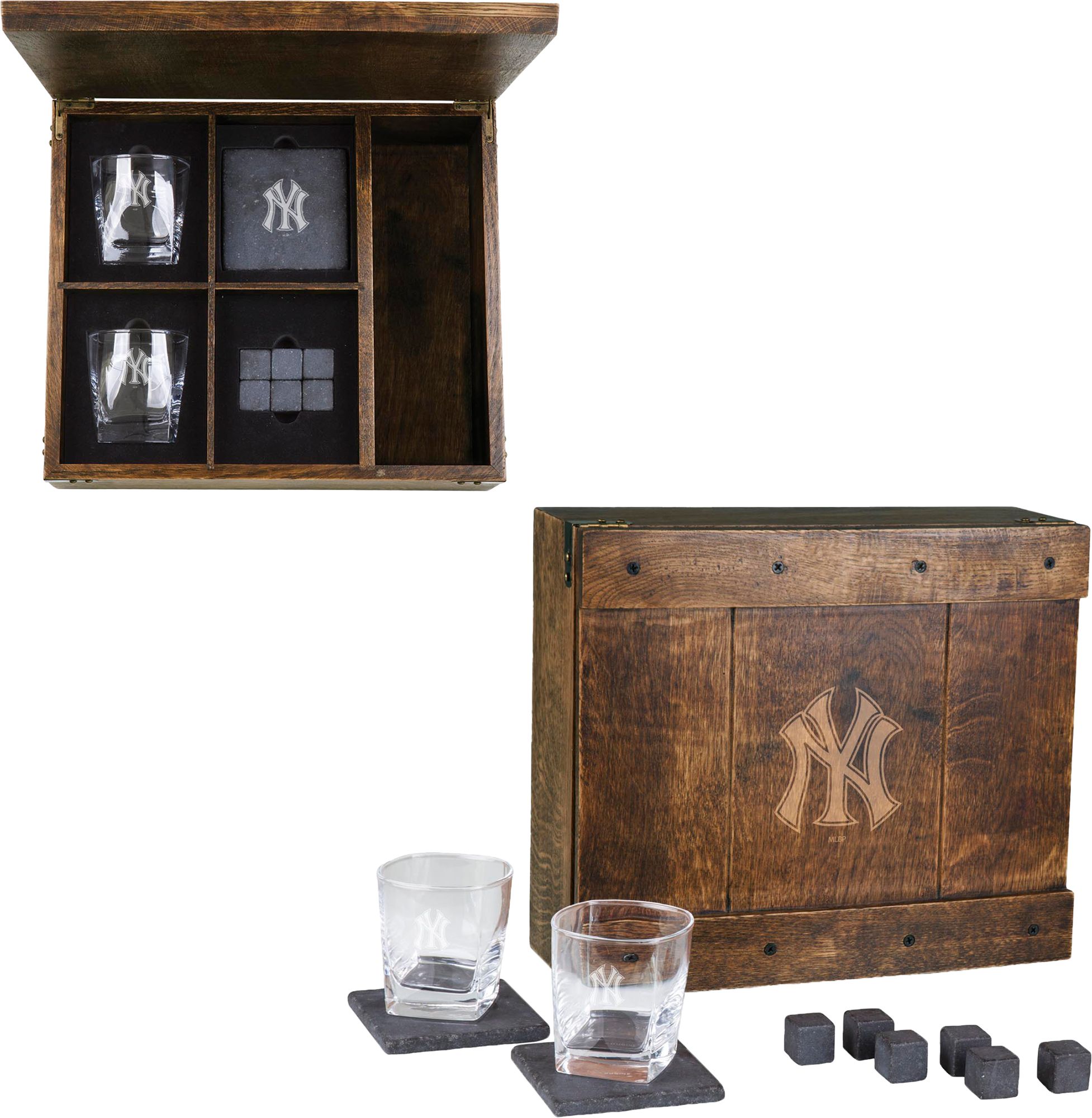 Picnic Time New York Yankees Whiskey Box Set