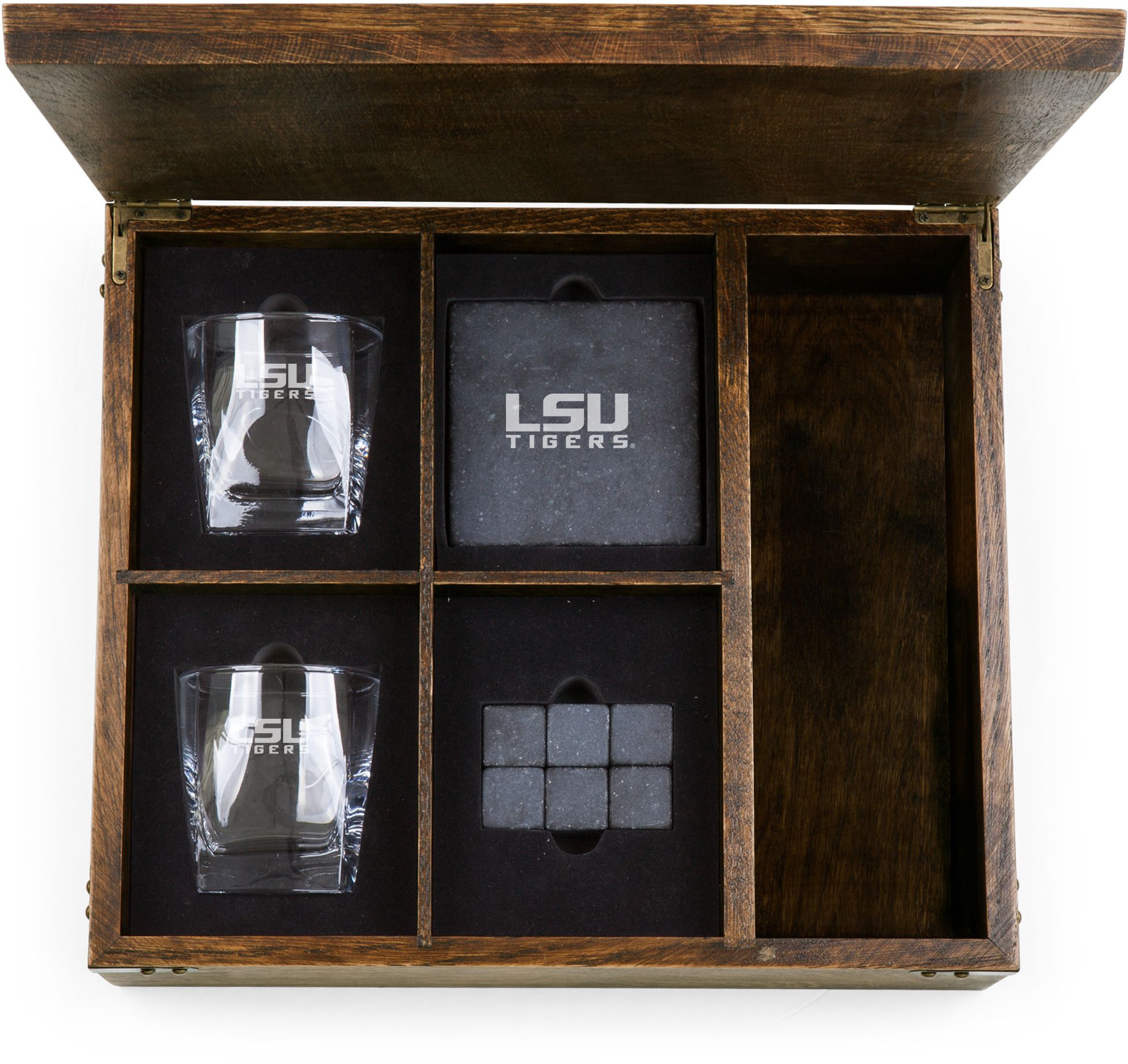 Picnic Time LSU Tigers Whiskey Box Set