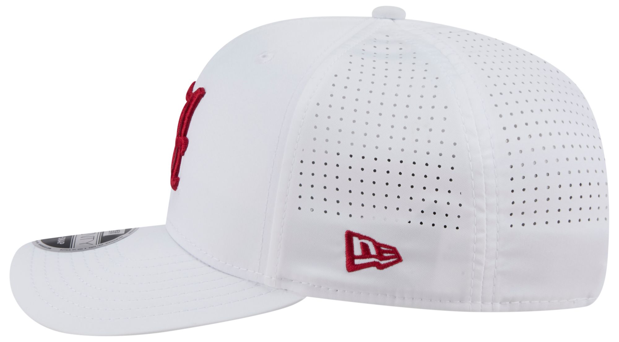 New Era Adult Alabama Crimson Tide White Performance 9Seventy Adjustable Stretch-Snap Hat product image