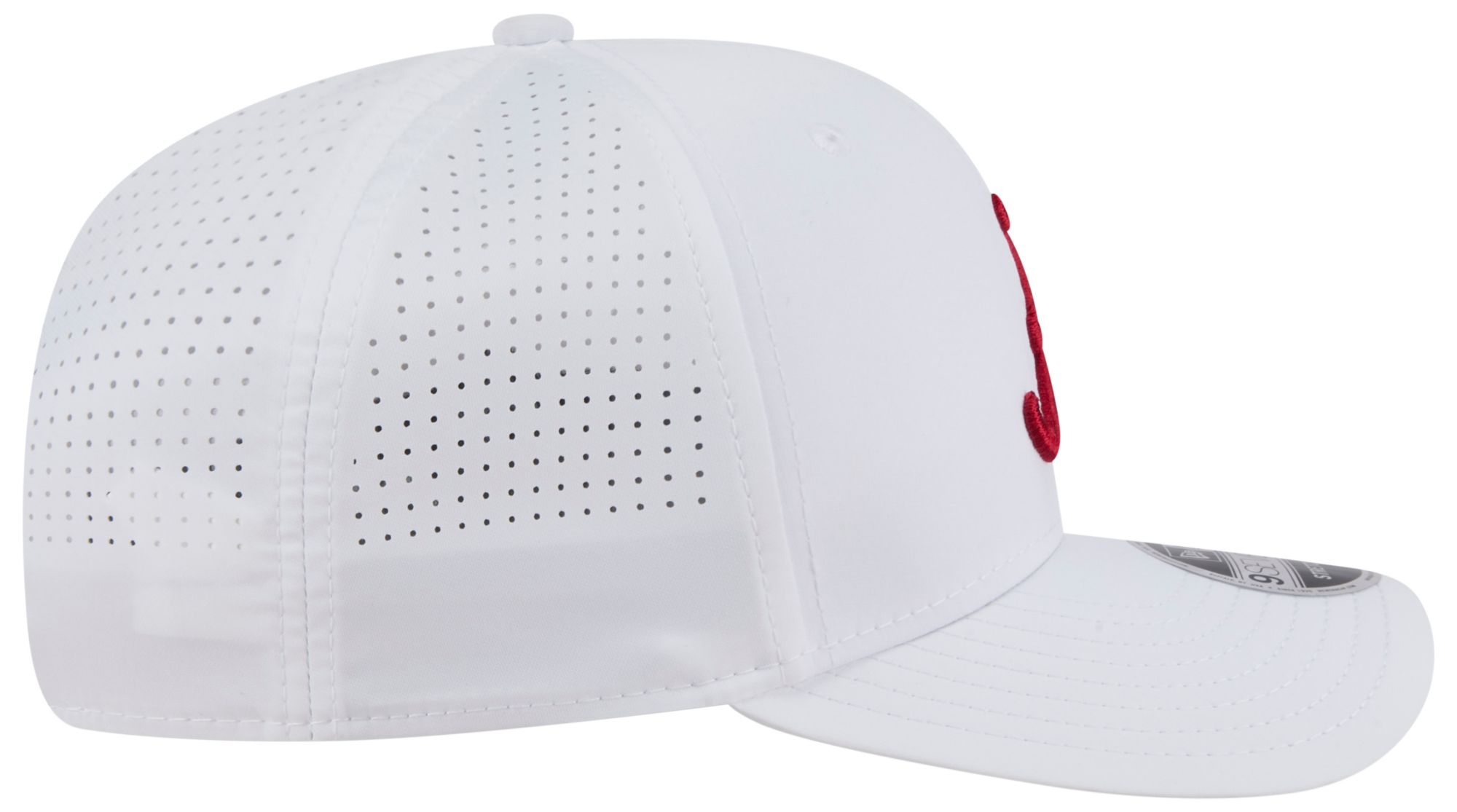 New Era Adult Alabama Crimson Tide White Performance 9Seventy Adjustable Stretch-Snap Hat product image
