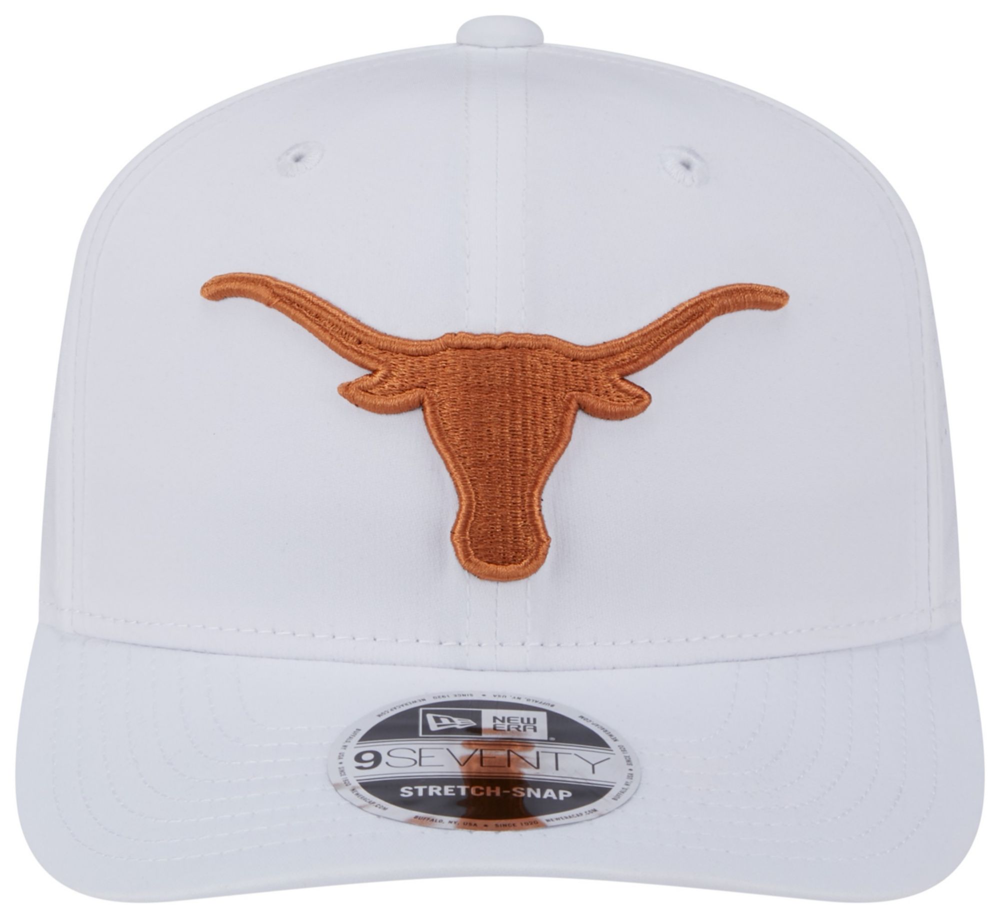 New Era Adult Texas Longhorns White 9Seventy Adjustable Stretch-Snap Hat product image