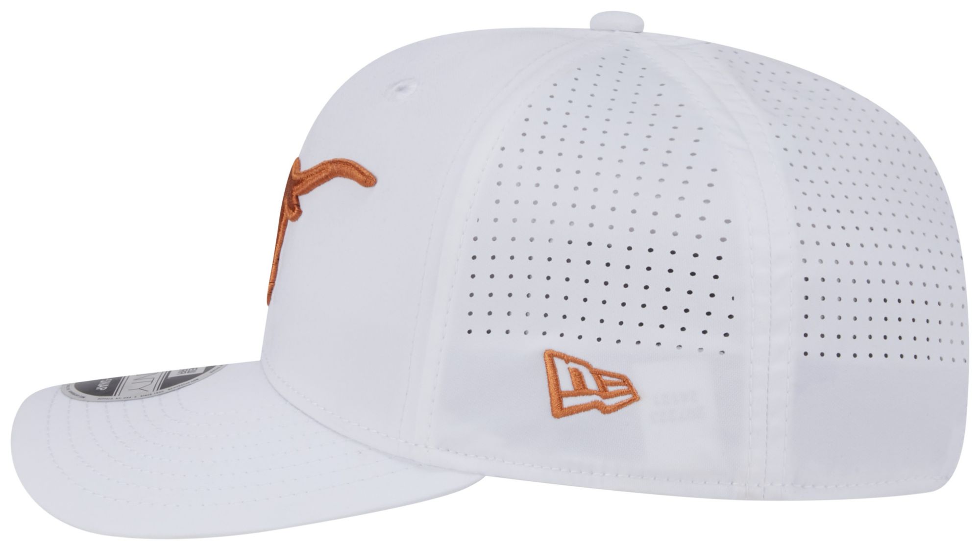 New Era Adult Texas Longhorns White 9Seventy Adjustable Stretch-Snap Hat product image